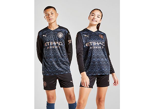 Puma Maillot Extérieur Manchester City 20/21 Longues manches Junior