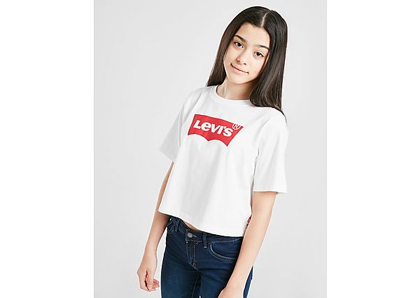 Levis T-Shirt Crop Bright Fille - White, White