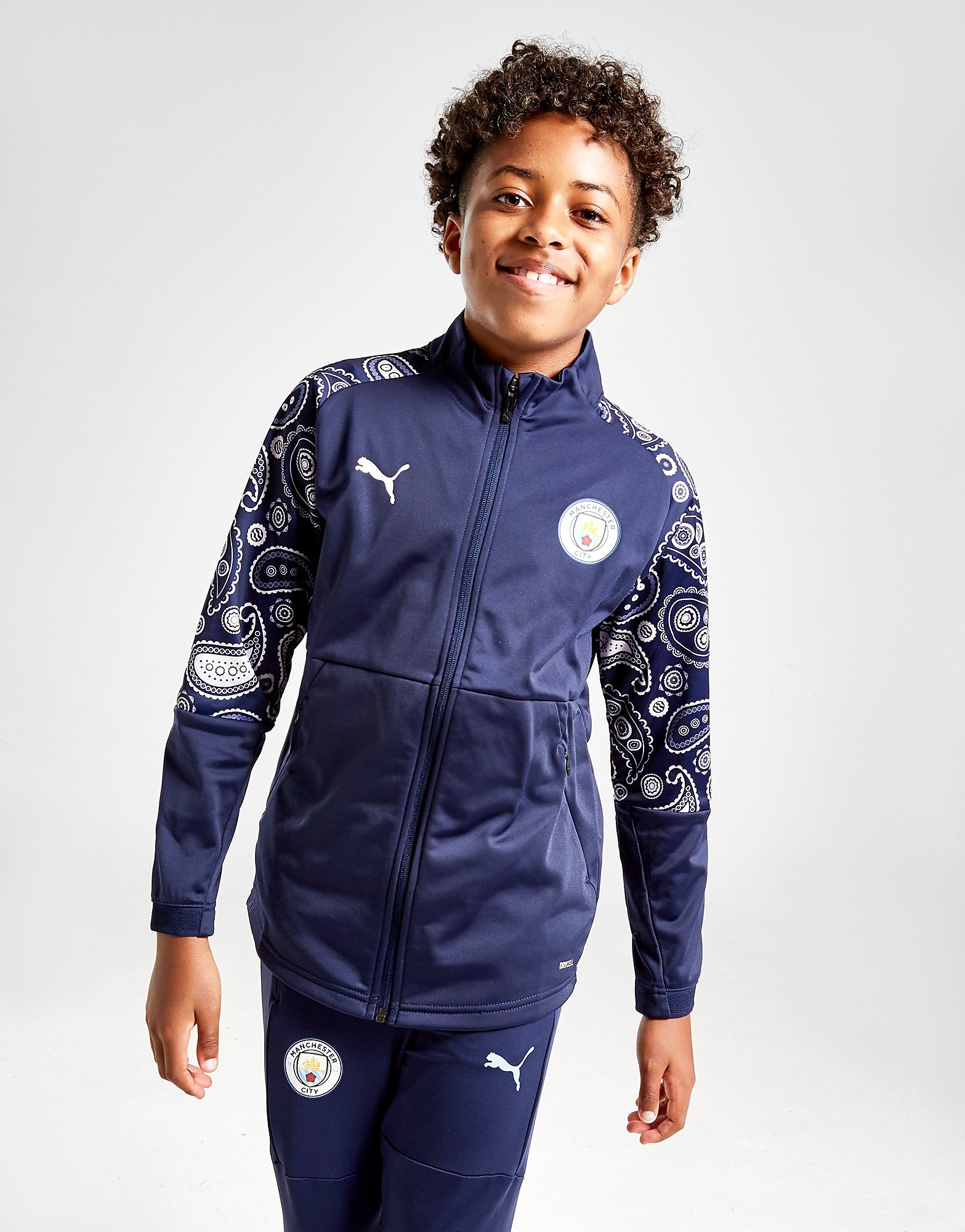 

Puma Manchester City FC Stadium Jacket Junior - Navy - Kids, Navy