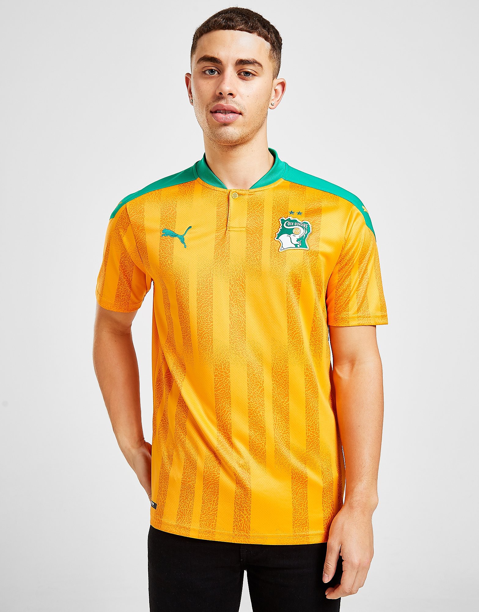 

Puma Ivory Coast 2020/21 Home Shirt - Orange - Mens, Orange