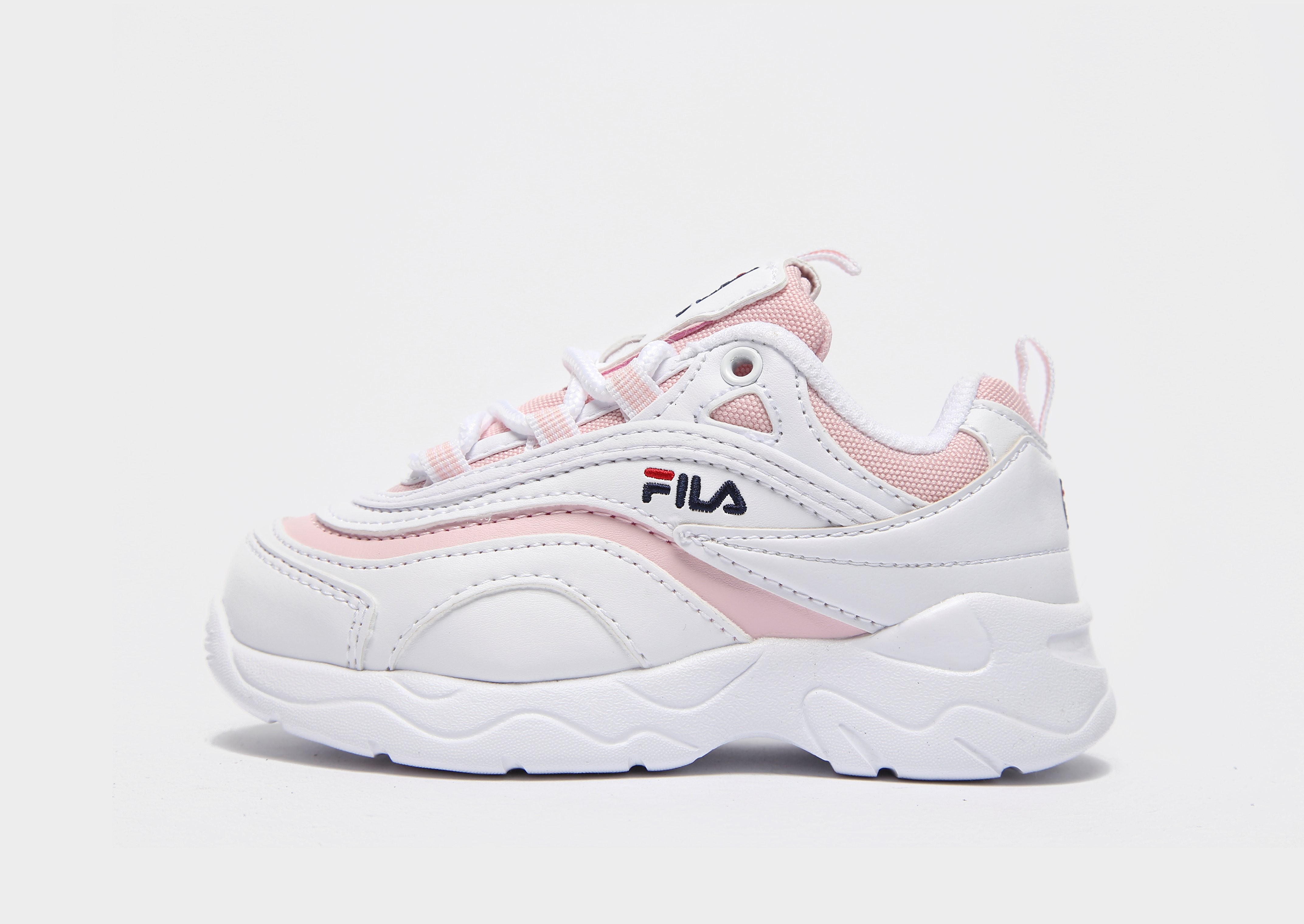Fila Baskets Ray Bébé - Only at JD - Blanc, Blanc