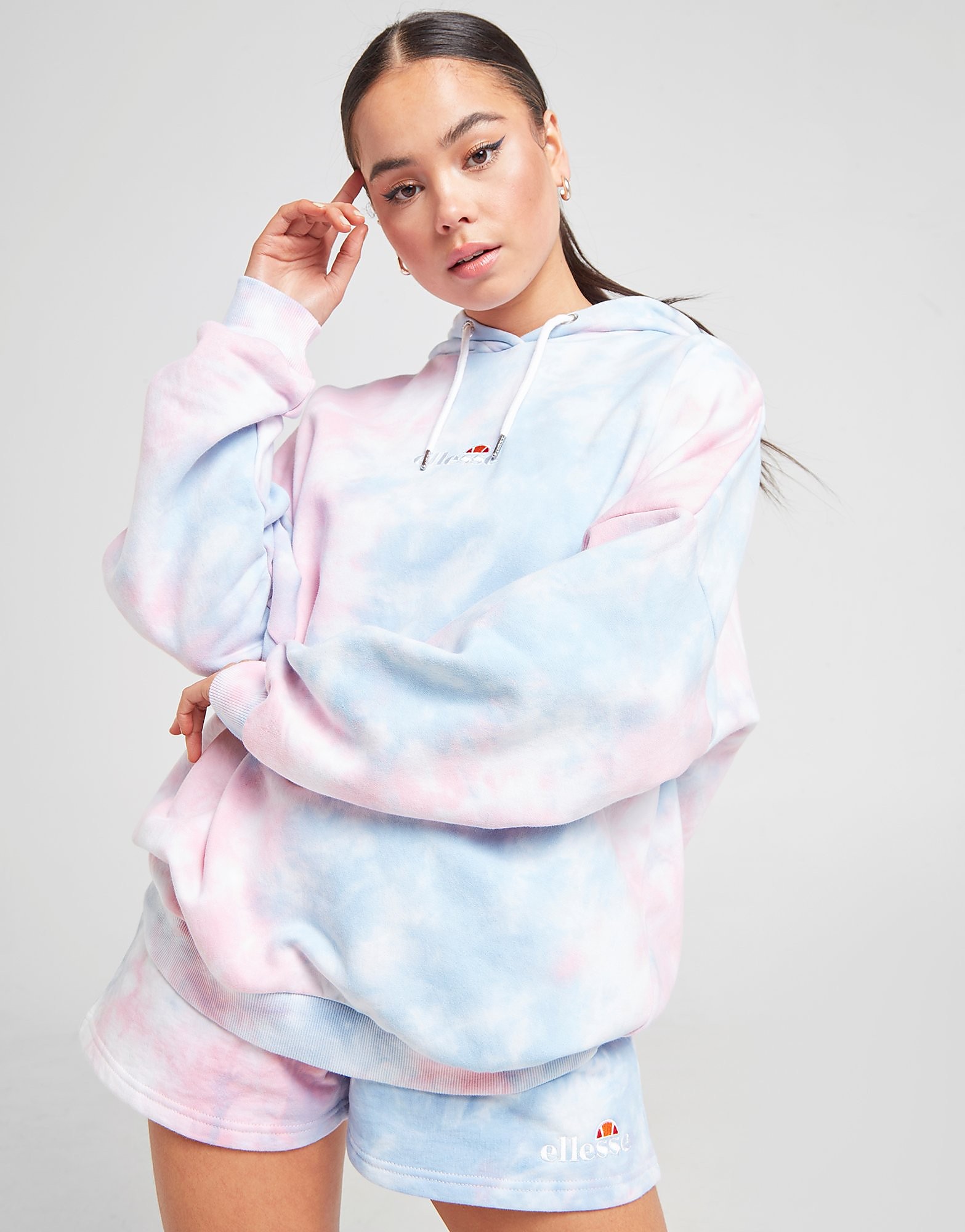 

Ellesse Tie Dye Boyfriend Hoodie - Only at JD - MULTI COLOUR - Womens, MULTI COLOUR