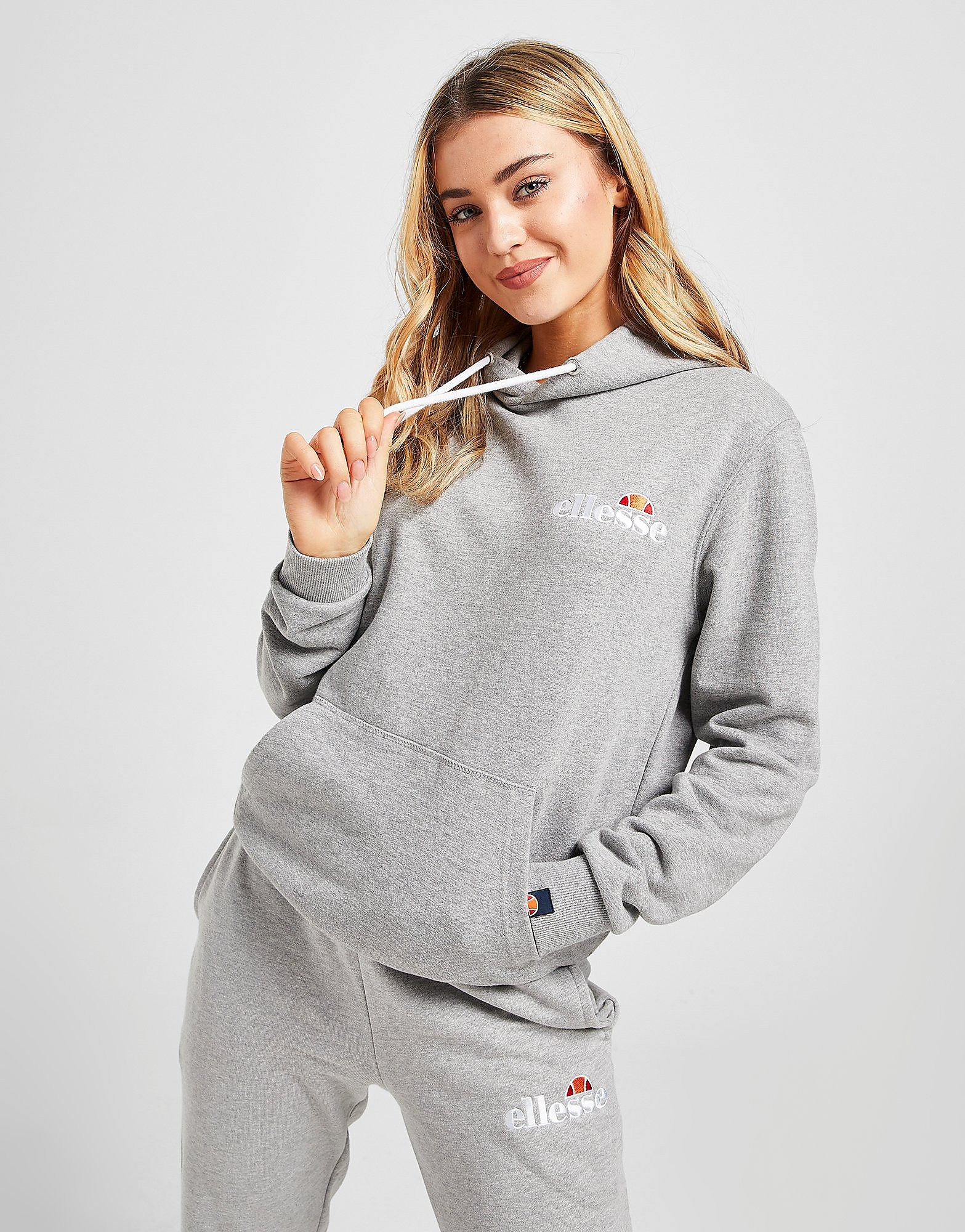 

Ellesse Core Small Logo Overhead Hoodie - Grey - Womens, Grey