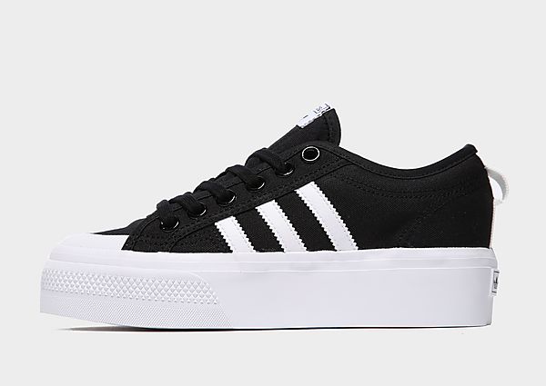 adidas Originals Baskets Nizza Platform Femme - Core Black / Cloud White / Cloud White, Core Black /
