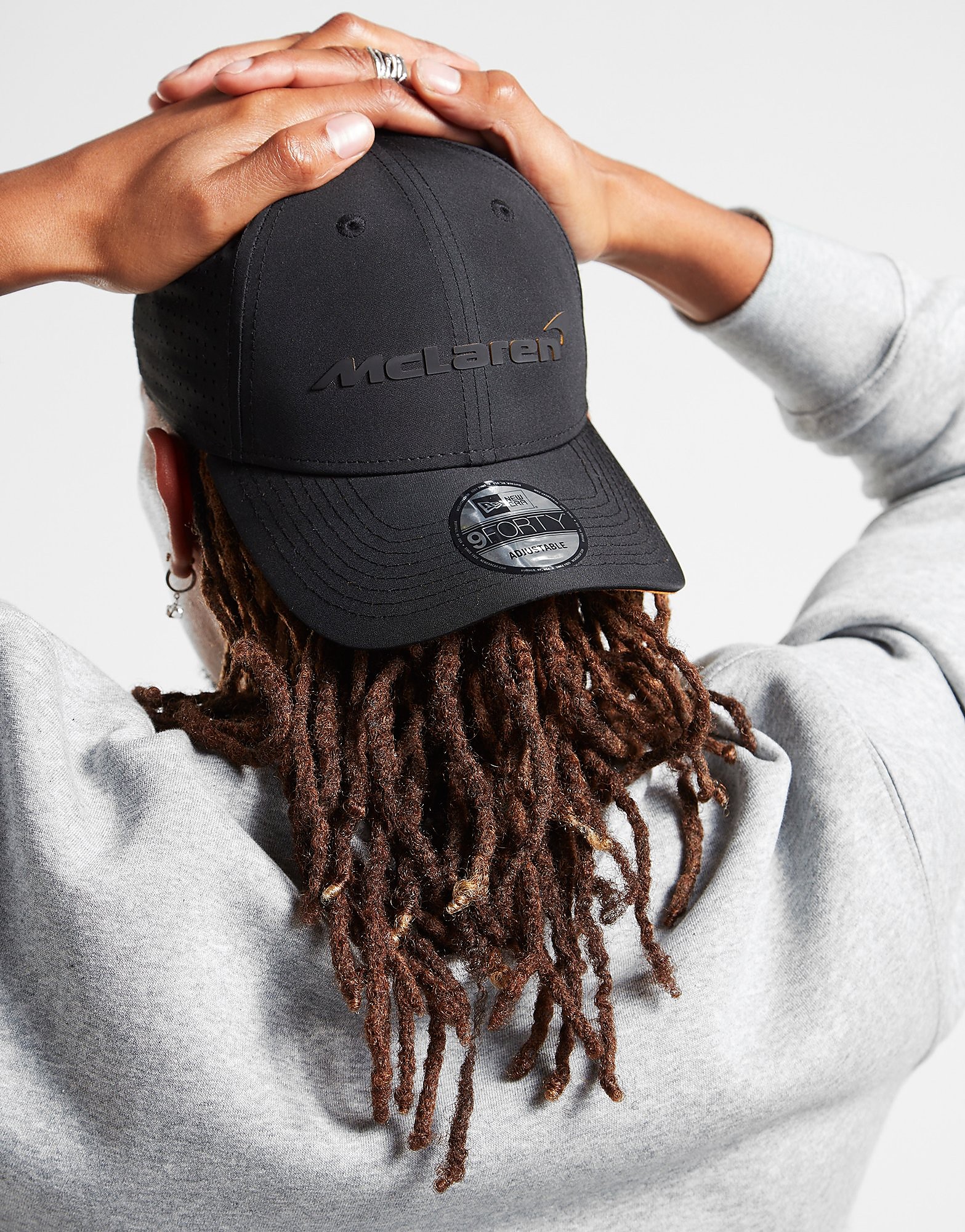 

New Era McLaren 9FORTY Cap - BLACK - Womens, BLACK