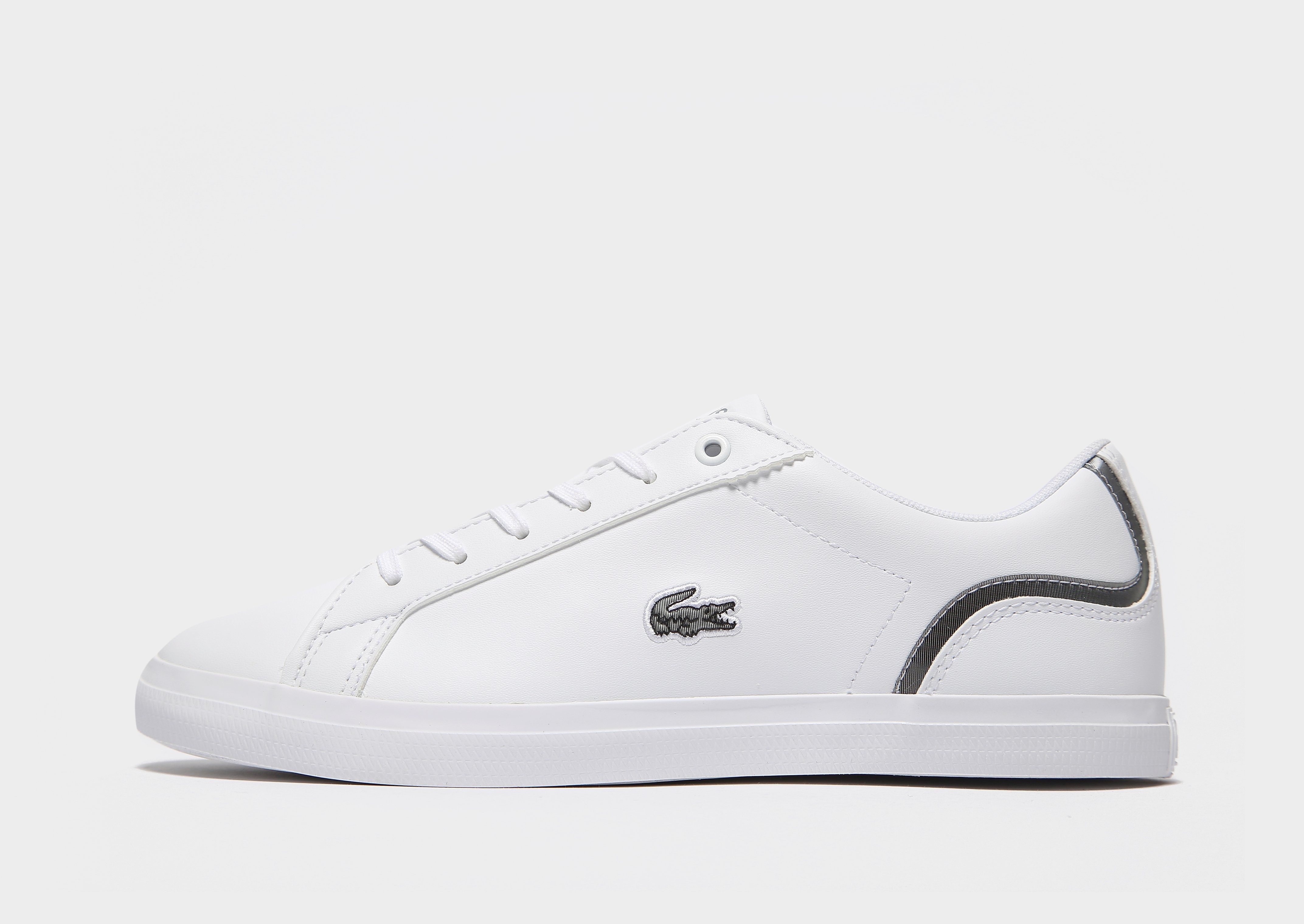 Lacoste Lerond Junior - Only at JD - WHITE/Grey - Kids, WHITE/Grey
