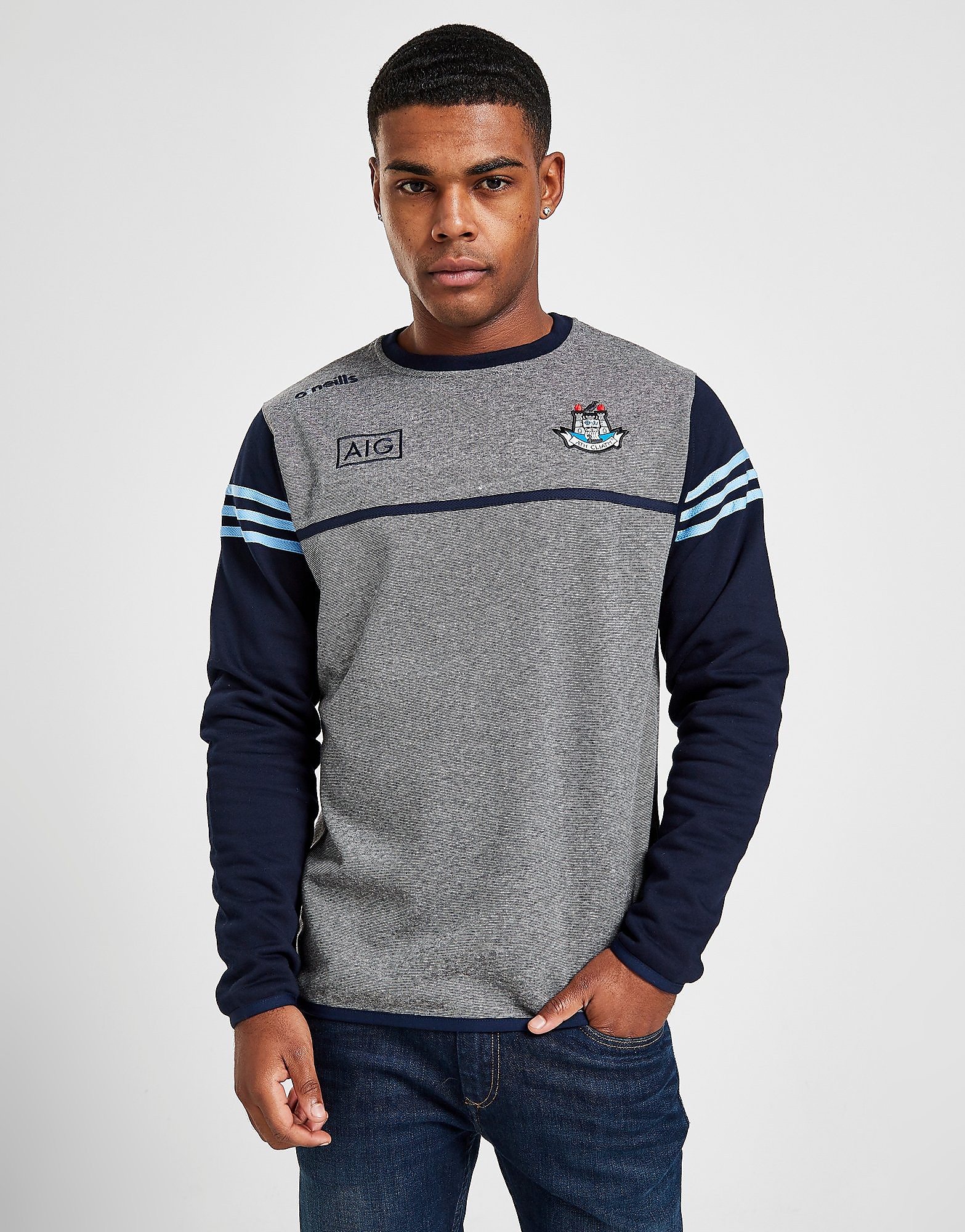 

O'Neills Dublin GAA Bolton Crew Sweatshirt - Grey - Mens, Grey