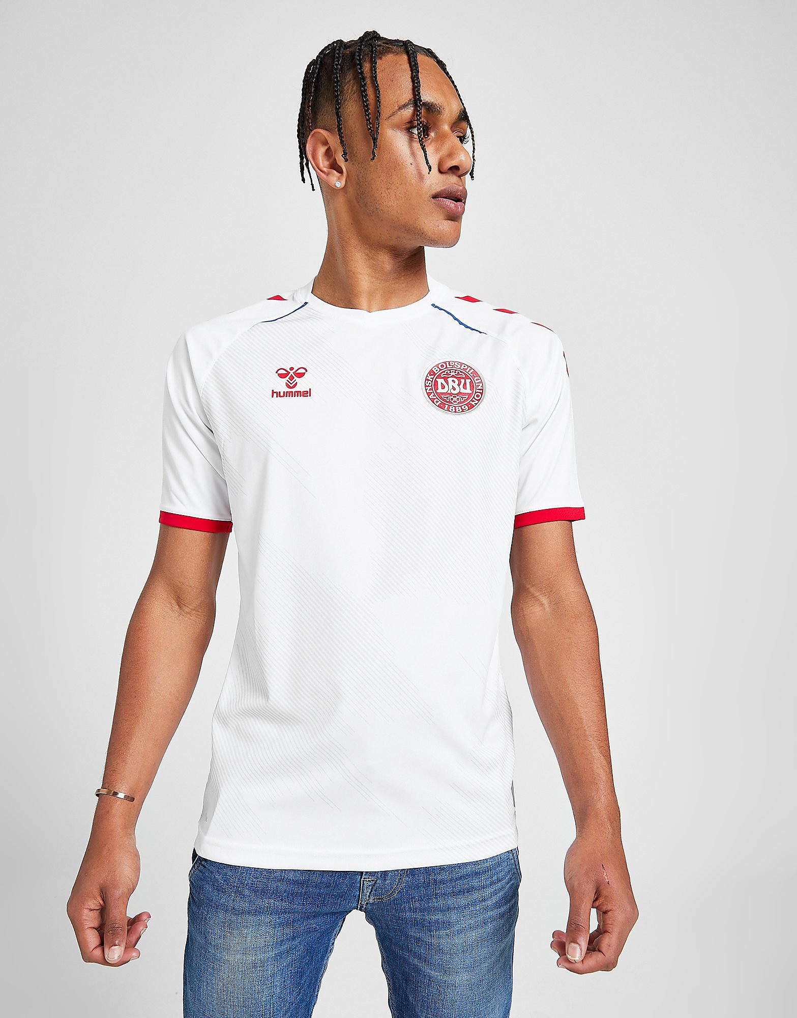 

Hummel Denmark 2021/22 Away Shirt - White - Mens, White