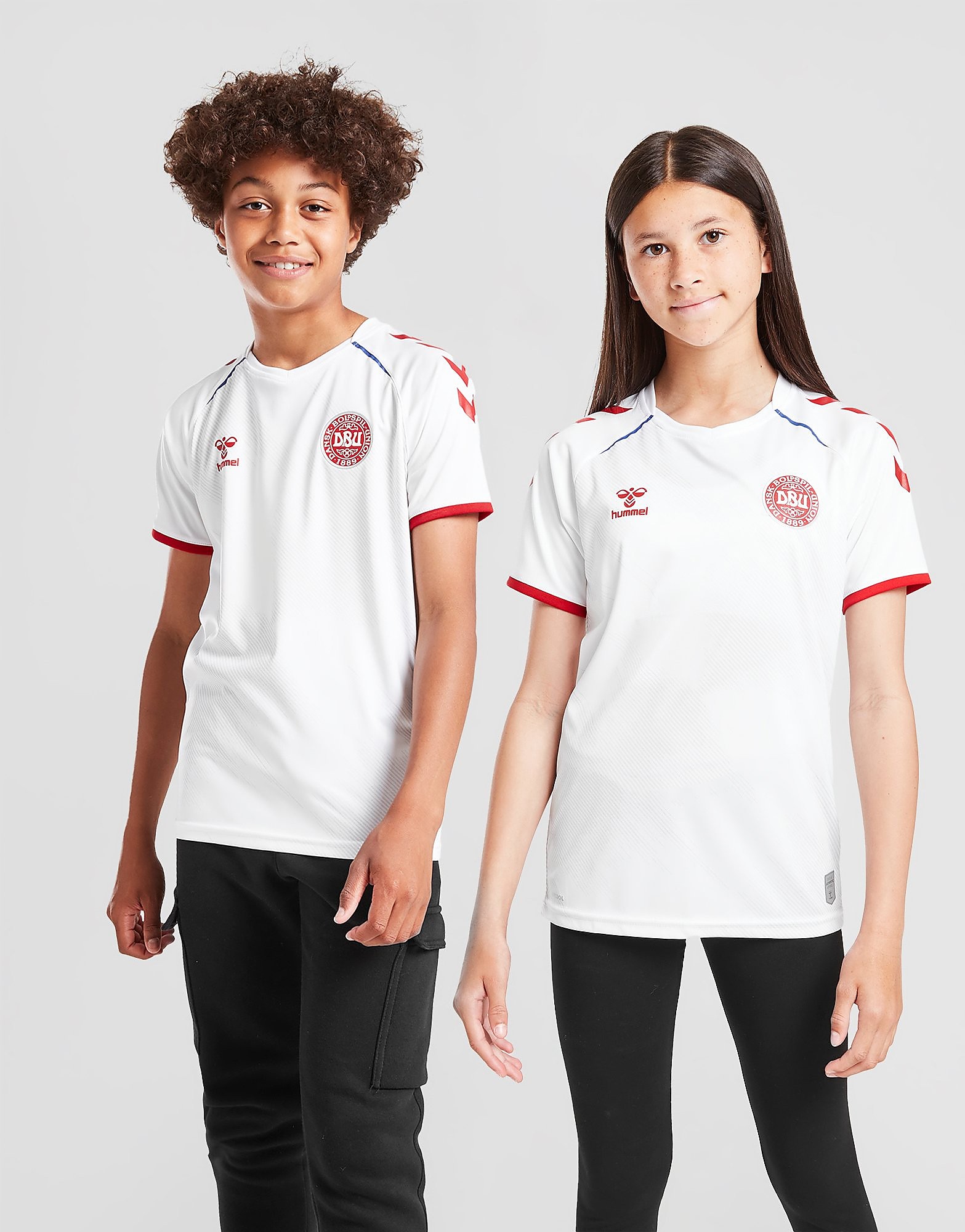 

Hummel Denmark 2021/22 Away Shirt Junior - White - Kids, White