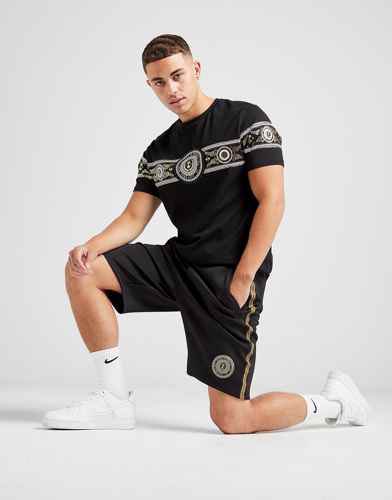 Supply & Demand Short Away Homme - Noir, Noir