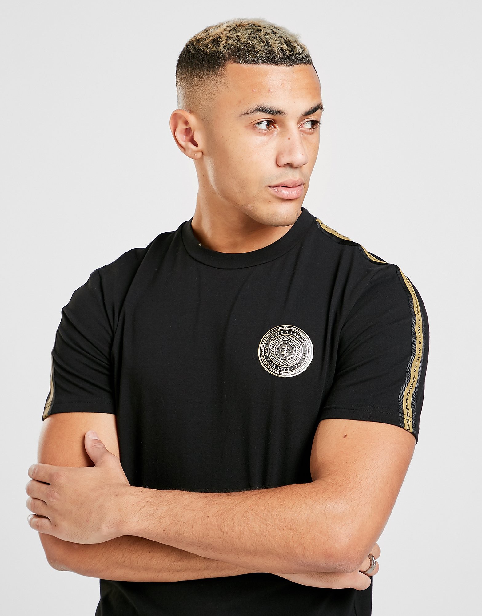 Supply & Demand T-shirt Away Homme - Noir, Noir