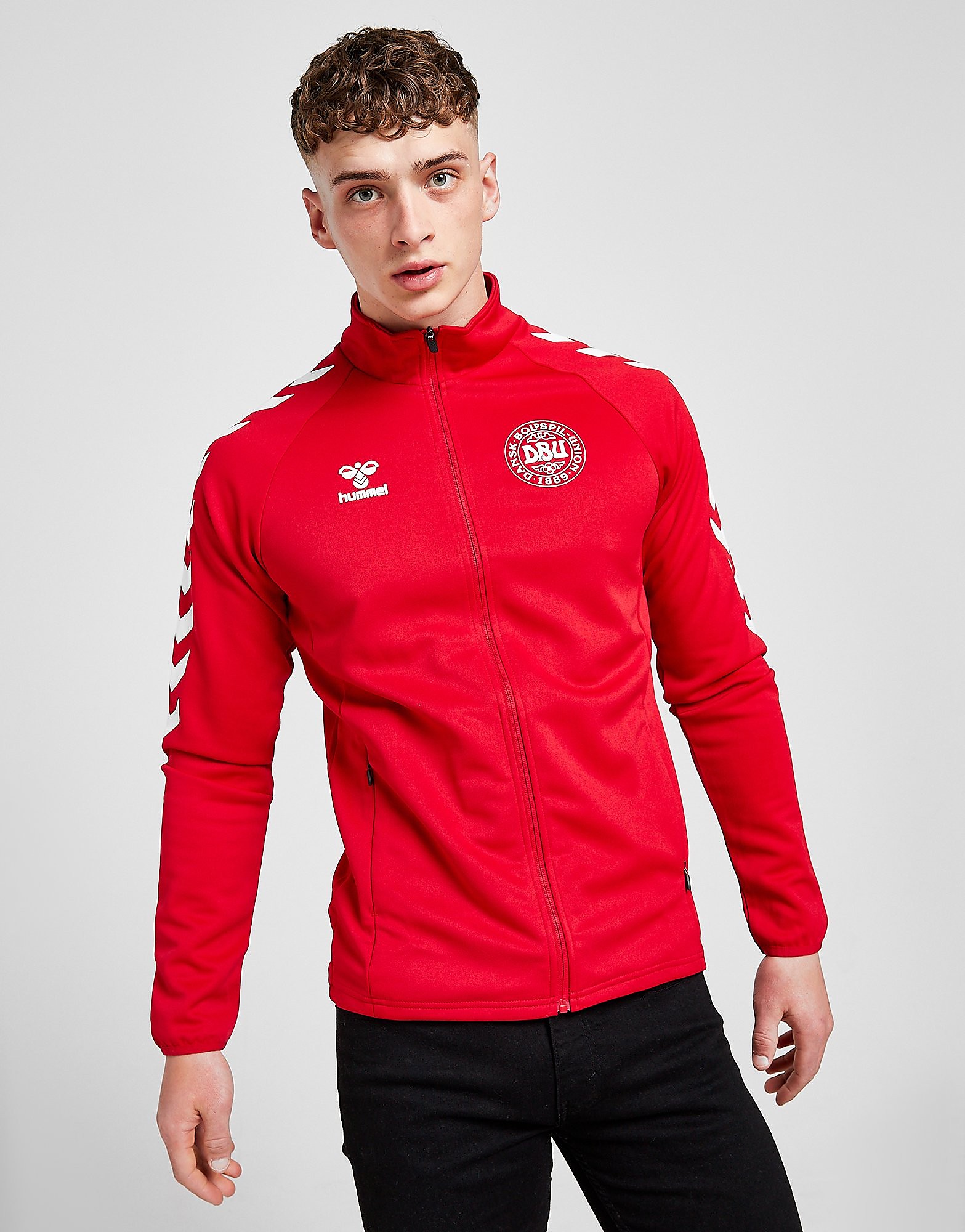 

Hummel DBU Fan 21/22 Track Top - Red - Mens, Red