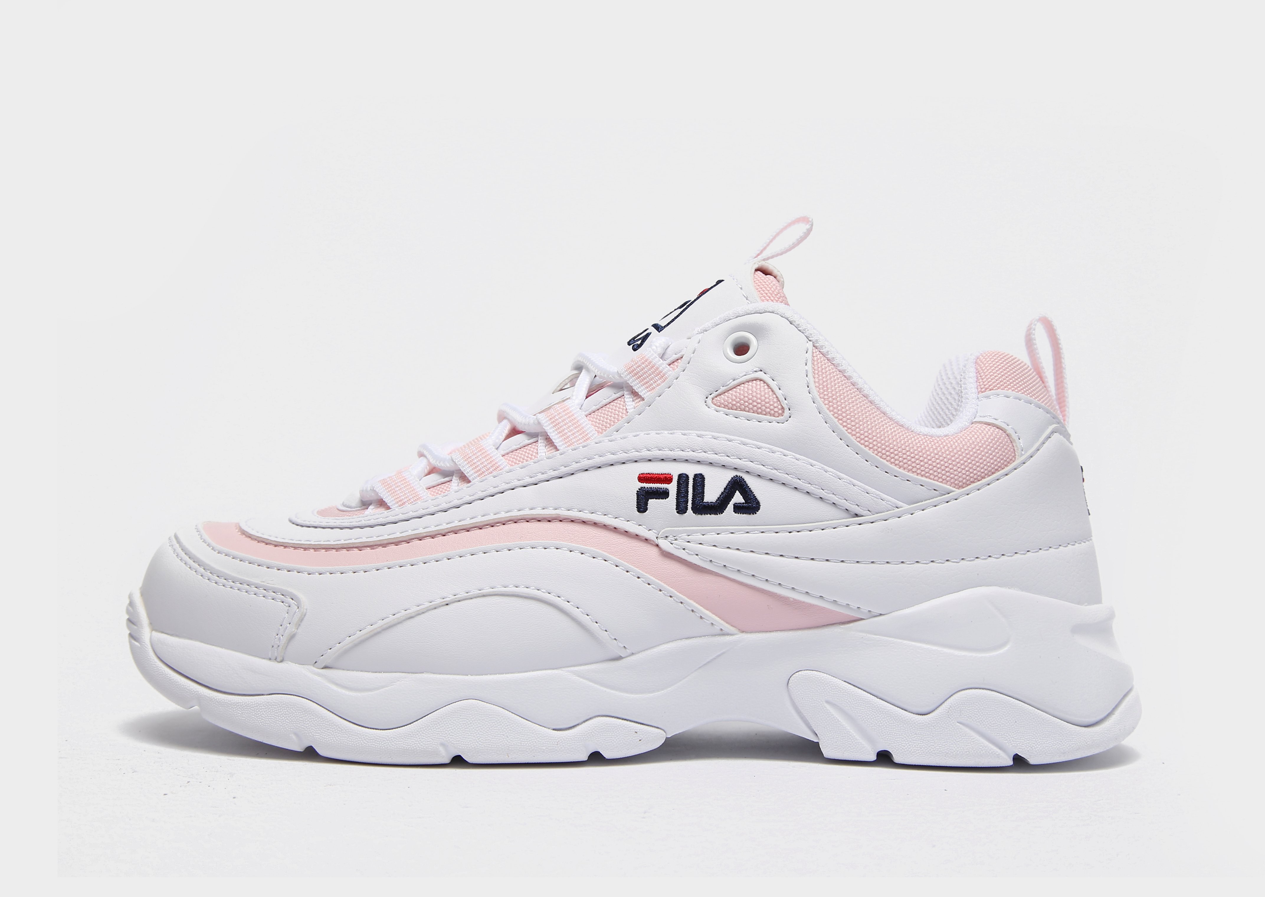 Fila Baskets Ray Junior - Only at JD - Blanc, Blanc