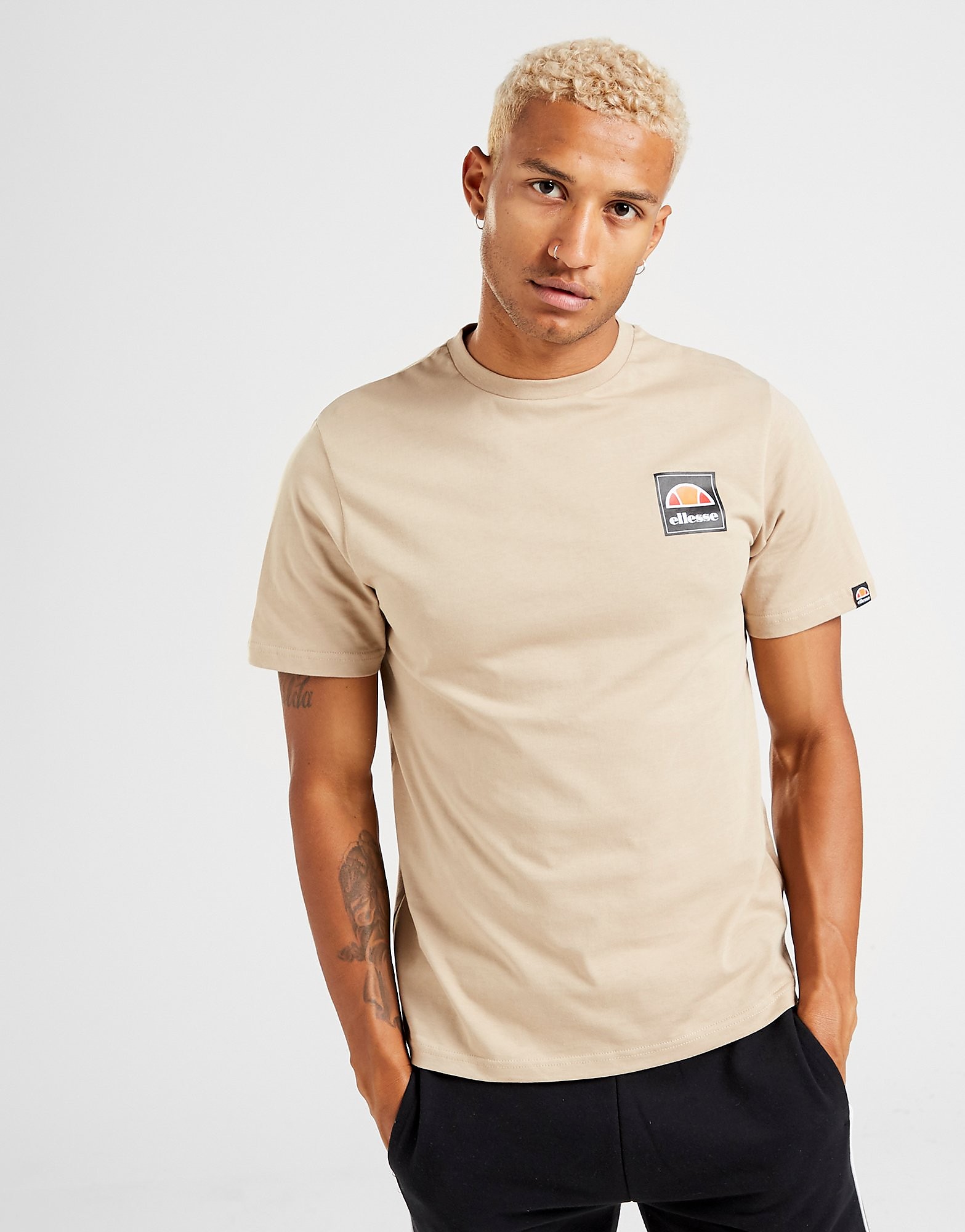 

Ellesse Flynn T-Shirt - Only at JD - Beige - Mens, Beige