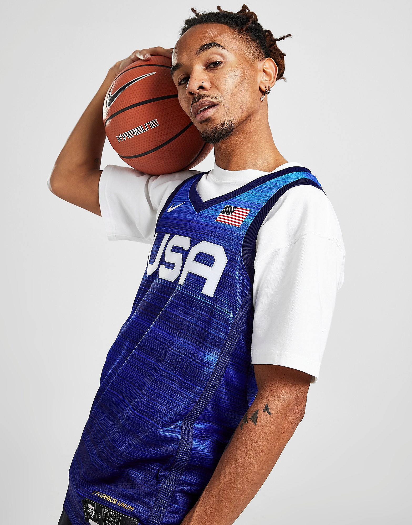 

Nike USA Basketball Jersey - Blue - Mens, Blue