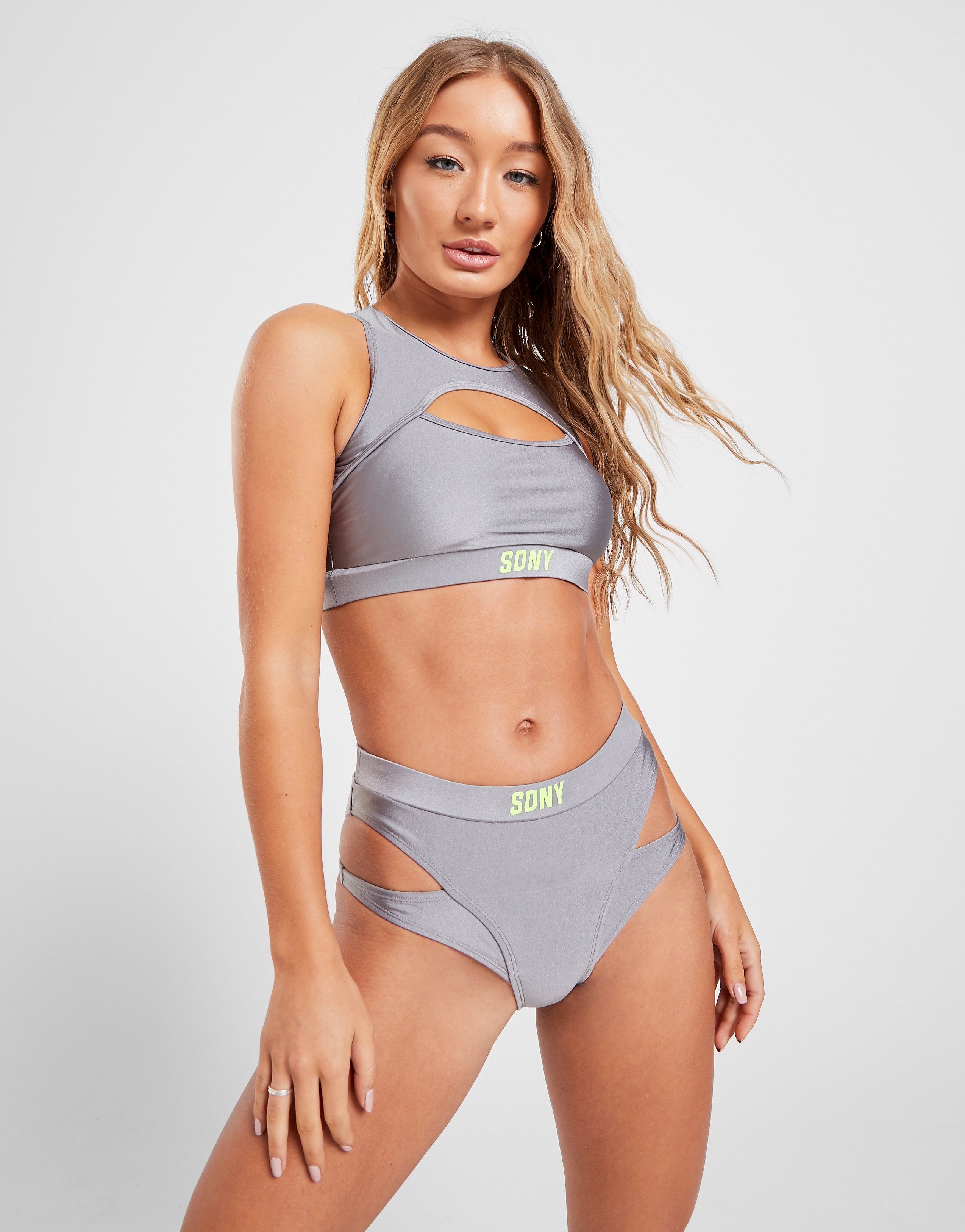 

Supply & Demand Invasion Shine Bikini Bottoms - Only at JD - Silver - Womens, Silver