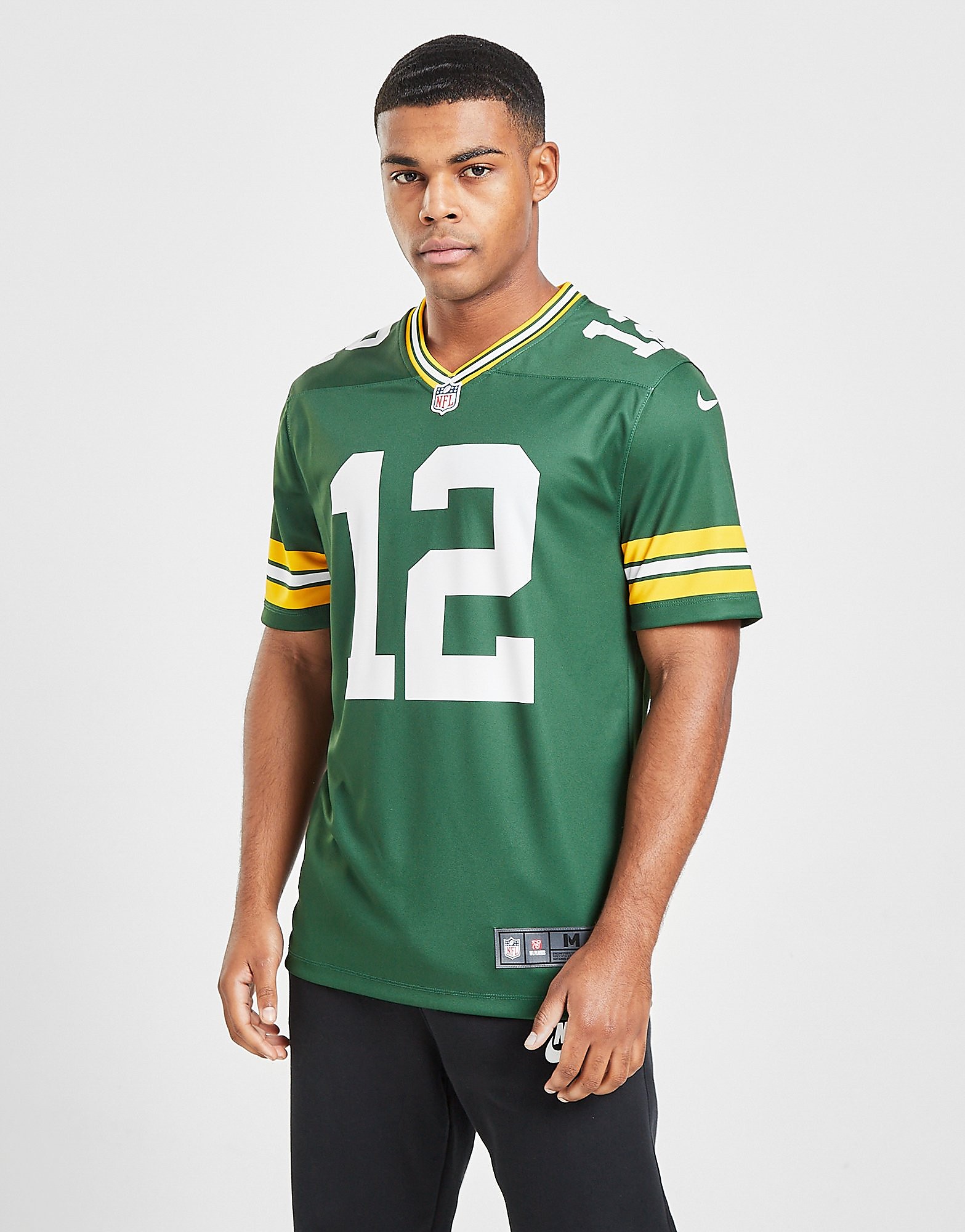 

Nike NFL Green Bay Packers Rogers #12 Legend Jersey - Green/Yellow - Mens, Green/Yellow
