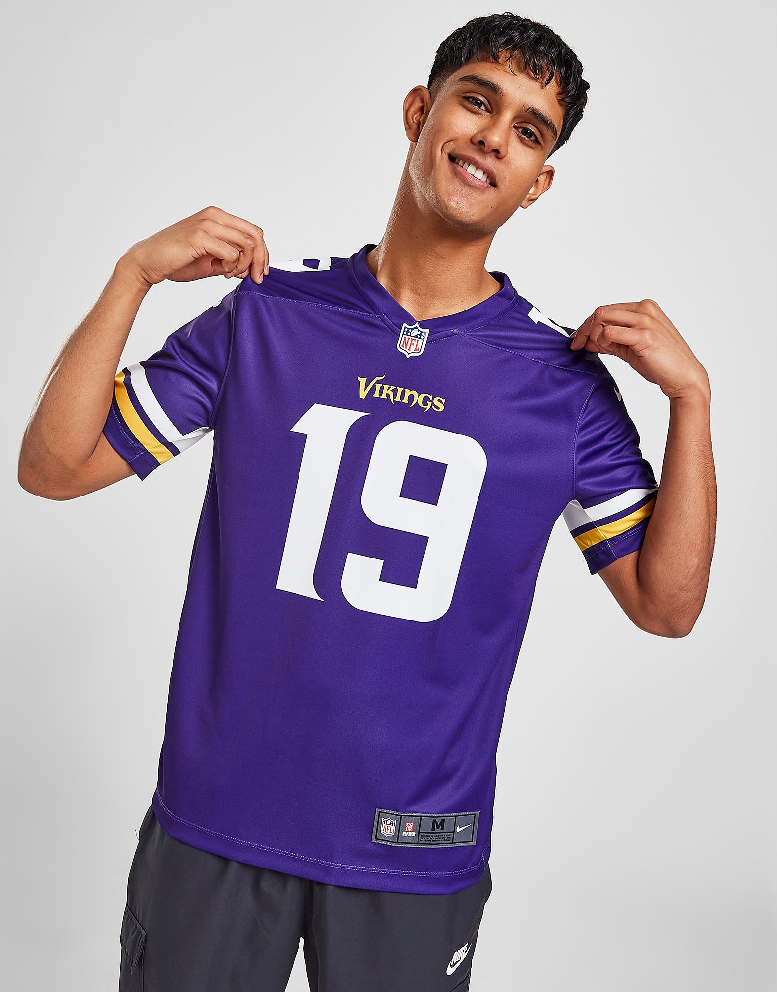 

Nike NFL Minnesota Vikings Thielen #19 Jersey - Purple - Mens, Purple