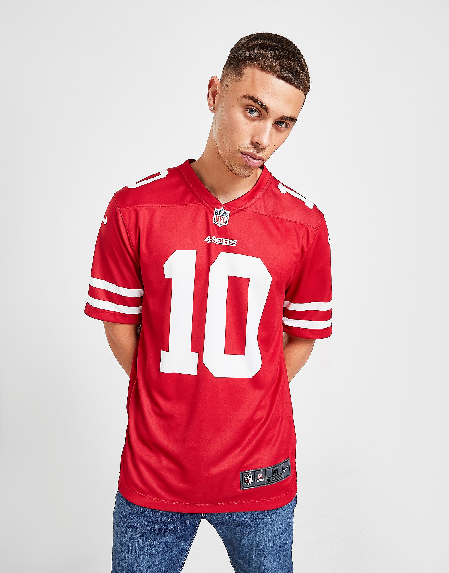 Nike NFL San Francisco 49ers Garoppolo #10 Jersey - Red - Mens, Red