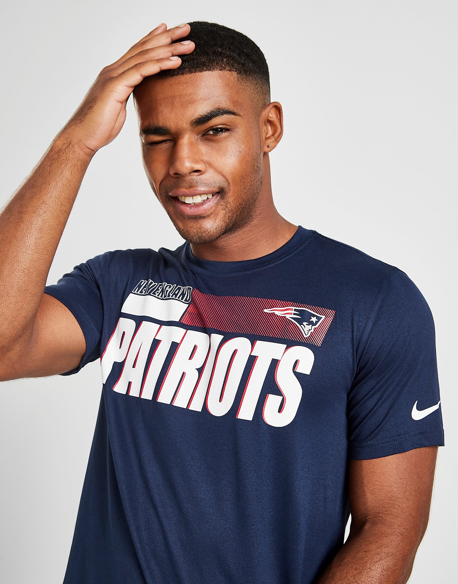 

Nike NFL New England Patriots Sideline T-Shirt - Navy - Mens, Navy