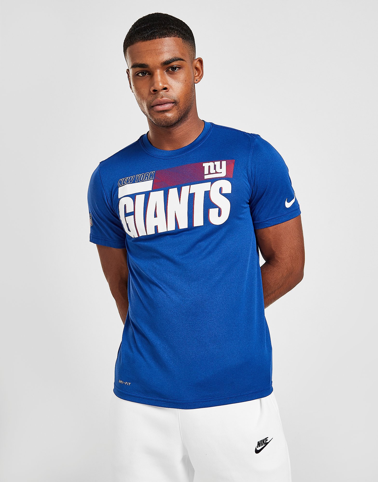 

Nike NFL New York Giants Sideline Short Sleeve T-Shirt - Blue - Mens, Blue