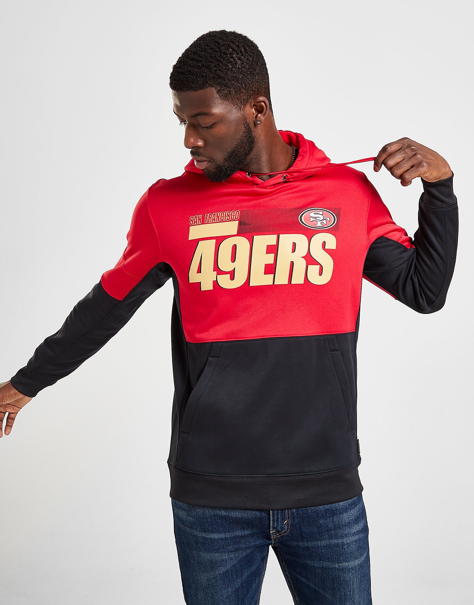 

Nike NFL San Francisco 49ers Sideline Hoodie - Red/Black/Gold - Mens, Red/Black/Gold
