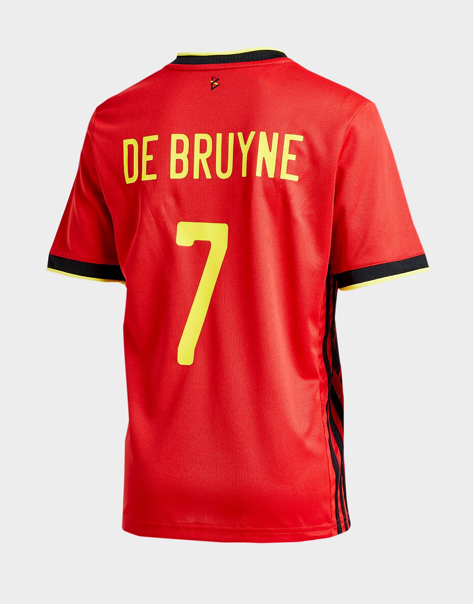 

adidas Belgium 2020 Home #7 De Bruyne Shirt Junior - Red - Kids, Red