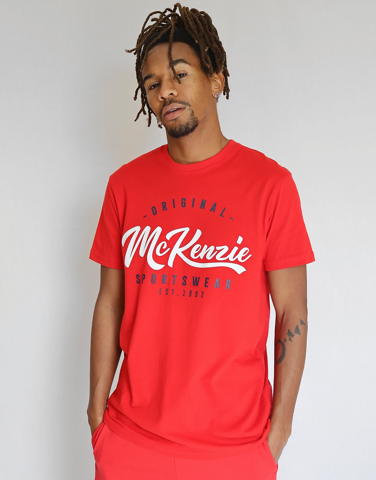 McKenzie Tye T-Shirt Men's - Only at JD - RED, RED
