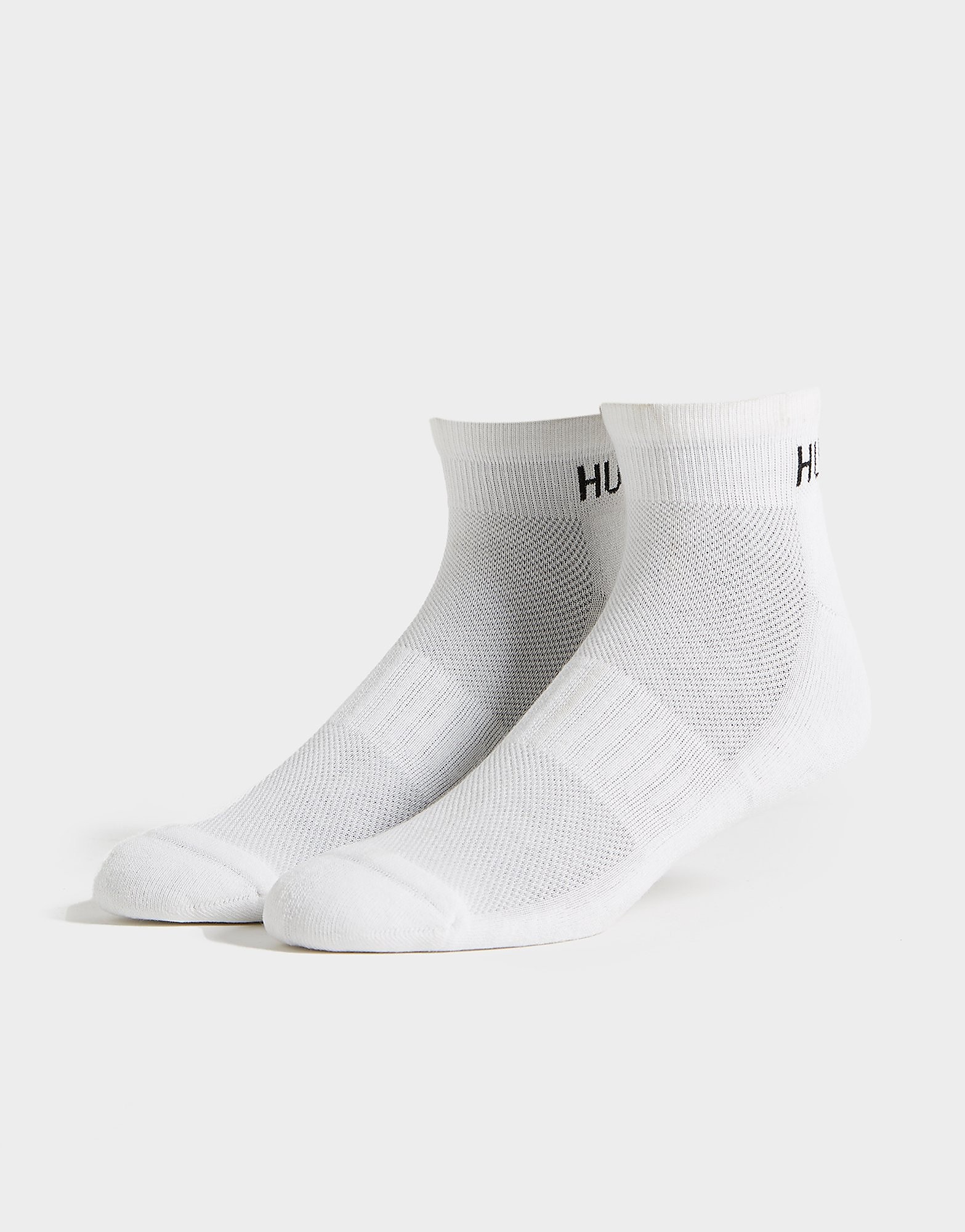 BOSS 2 Pack Invisible Socks - White - Womens, White