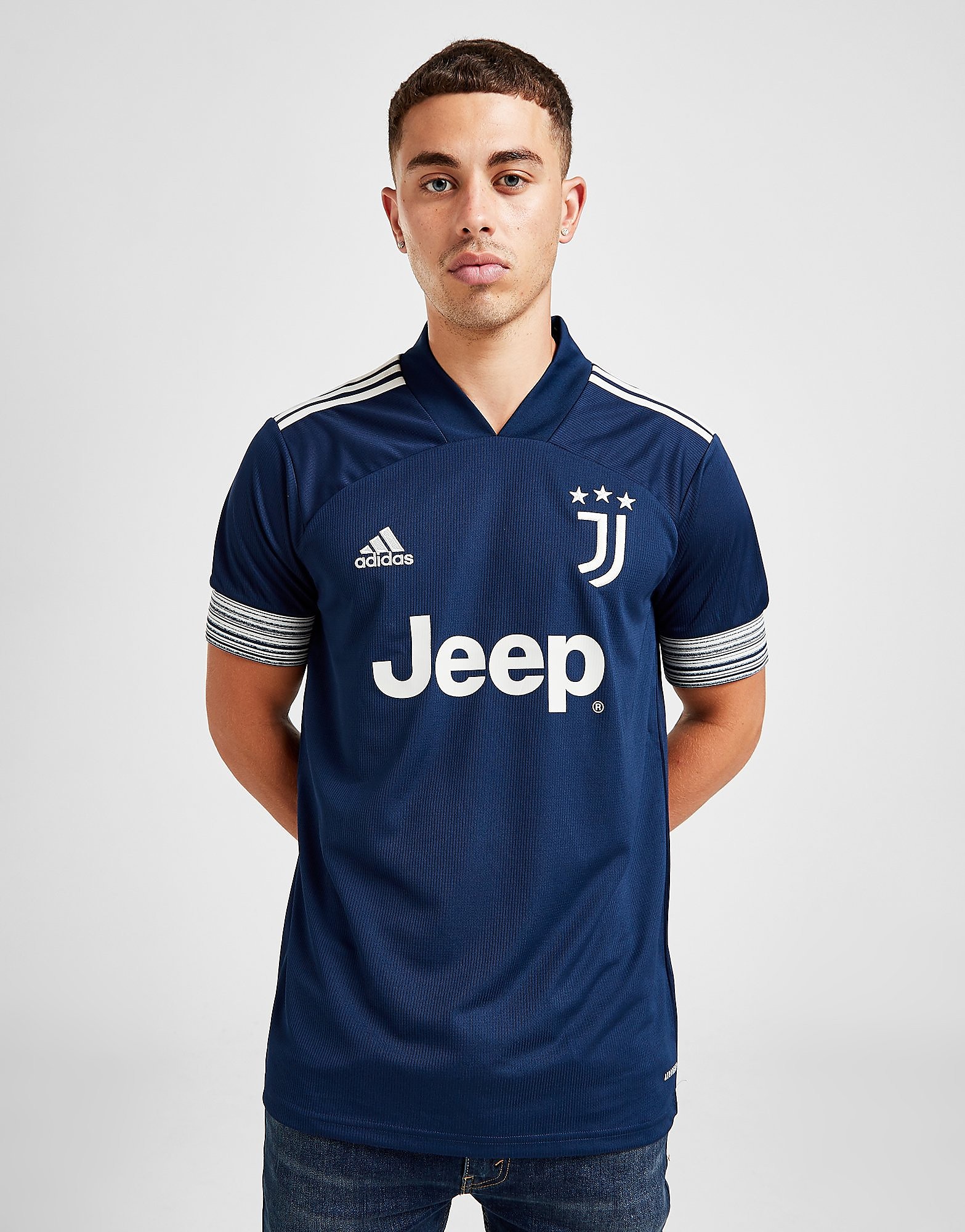 

adidas Juventus 2020/21 Away Shirt - Night Indigo / Aluminium/White - Mens, Night Indigo / Aluminium/White