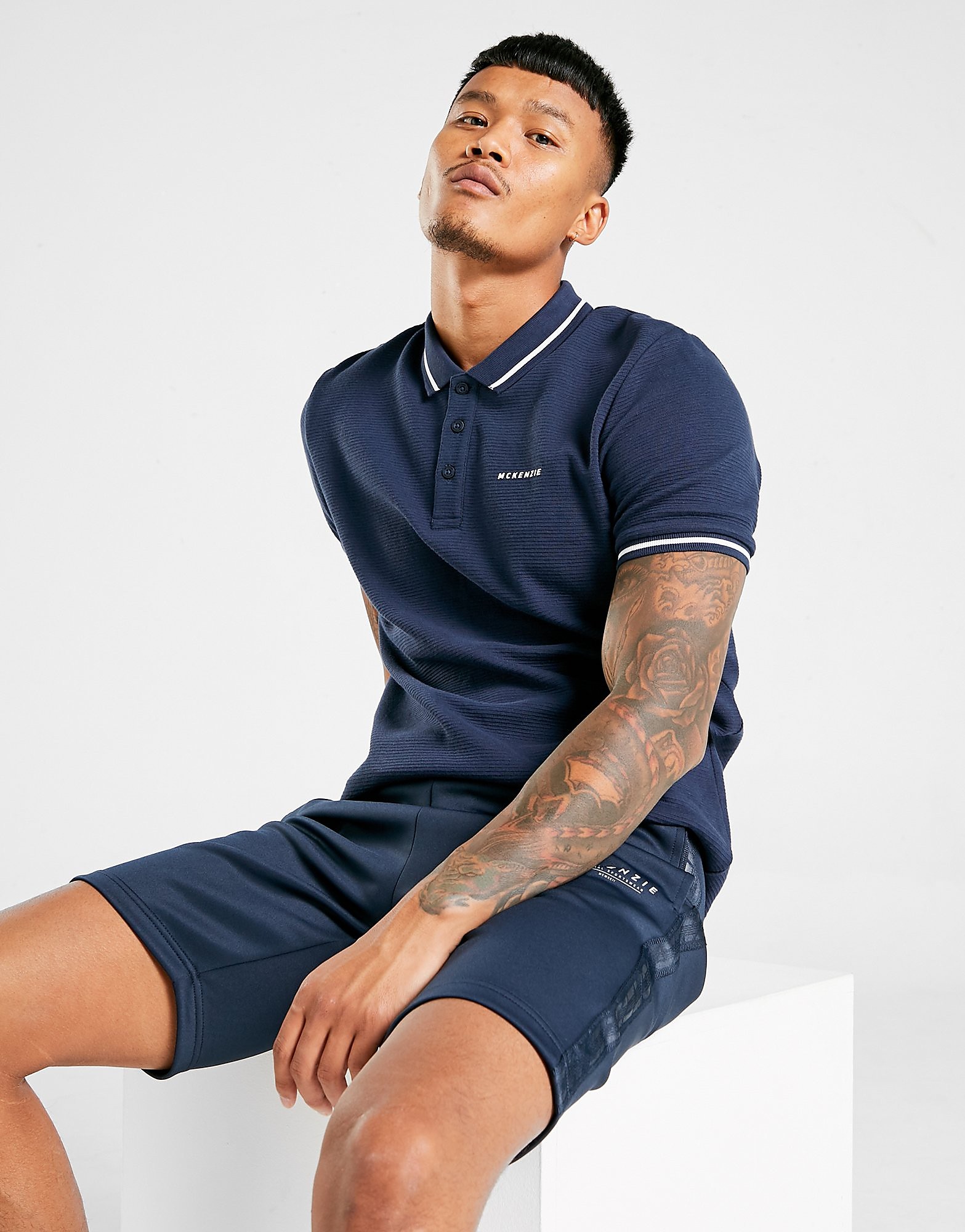 

McKenzie Henry Polo Shirt - Only at JD - BLUE/White - Mens, BLUE/White