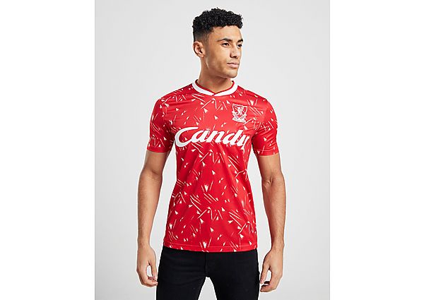 Score Draw Liverpool FC '89 Home Retro Shirt - Red/White, Red/White