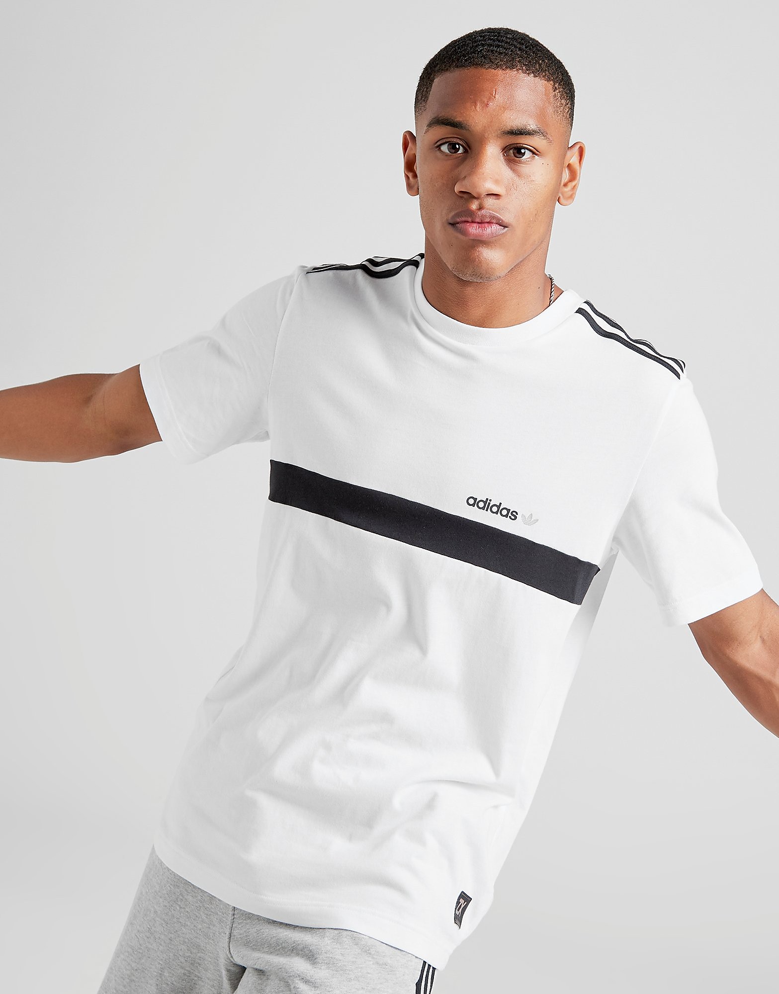 

adidas Originals ZX T-Shirt - Only at JD - White - Mens, White