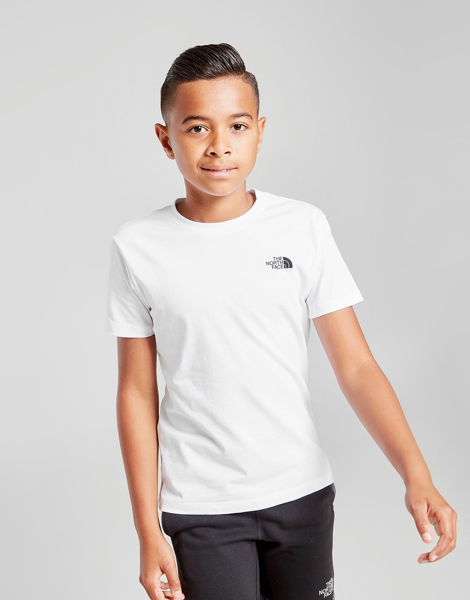 The north face t-paita juniorit - kids, valkoinen, the north face