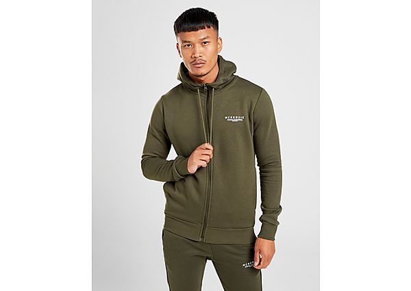 McKenzie Sweat à capuche Essential Fleece Full Zip Homme - Green, Green