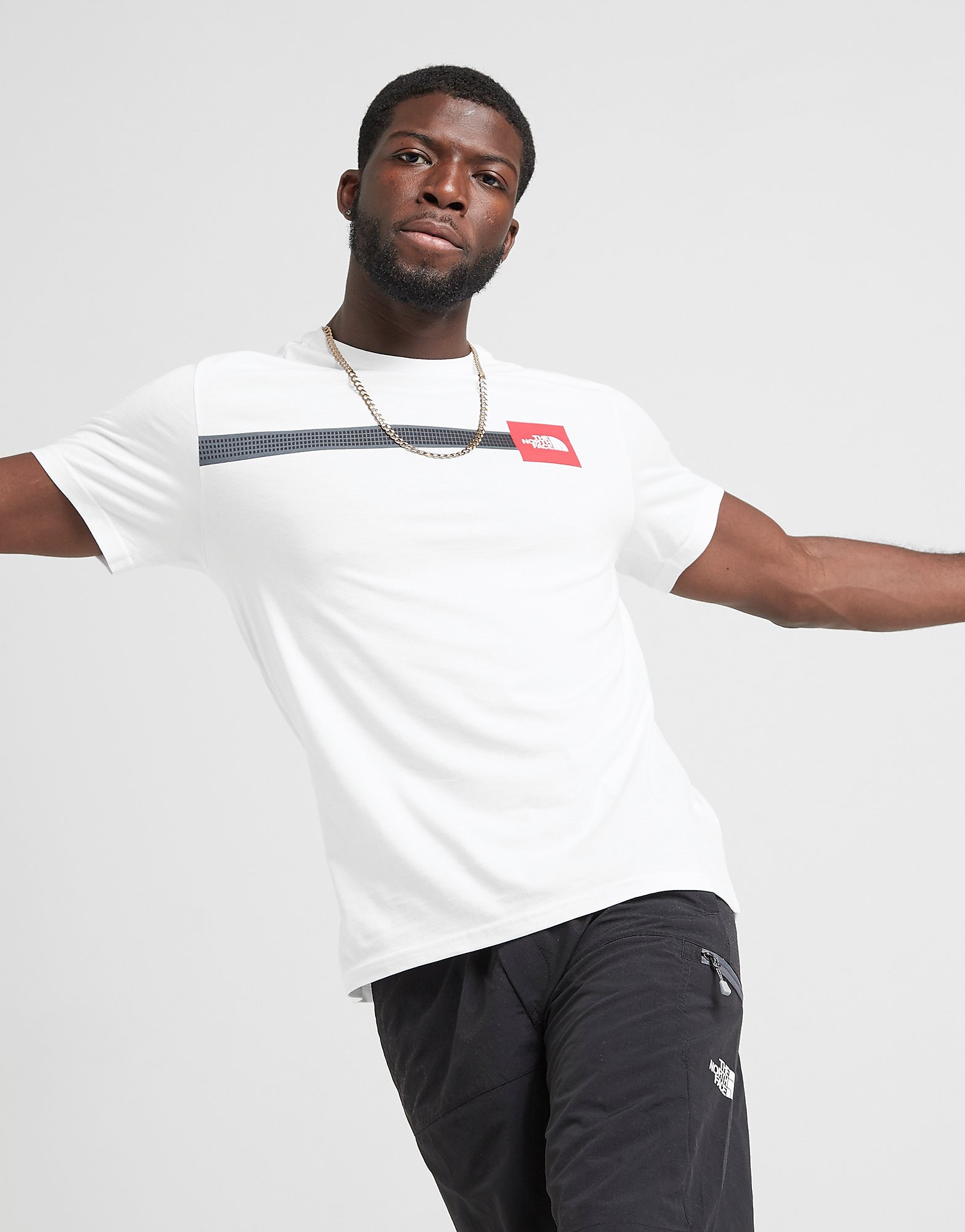 

The North Face Fade Fine Box T-Shirt - Only at JD - White - Mens, White