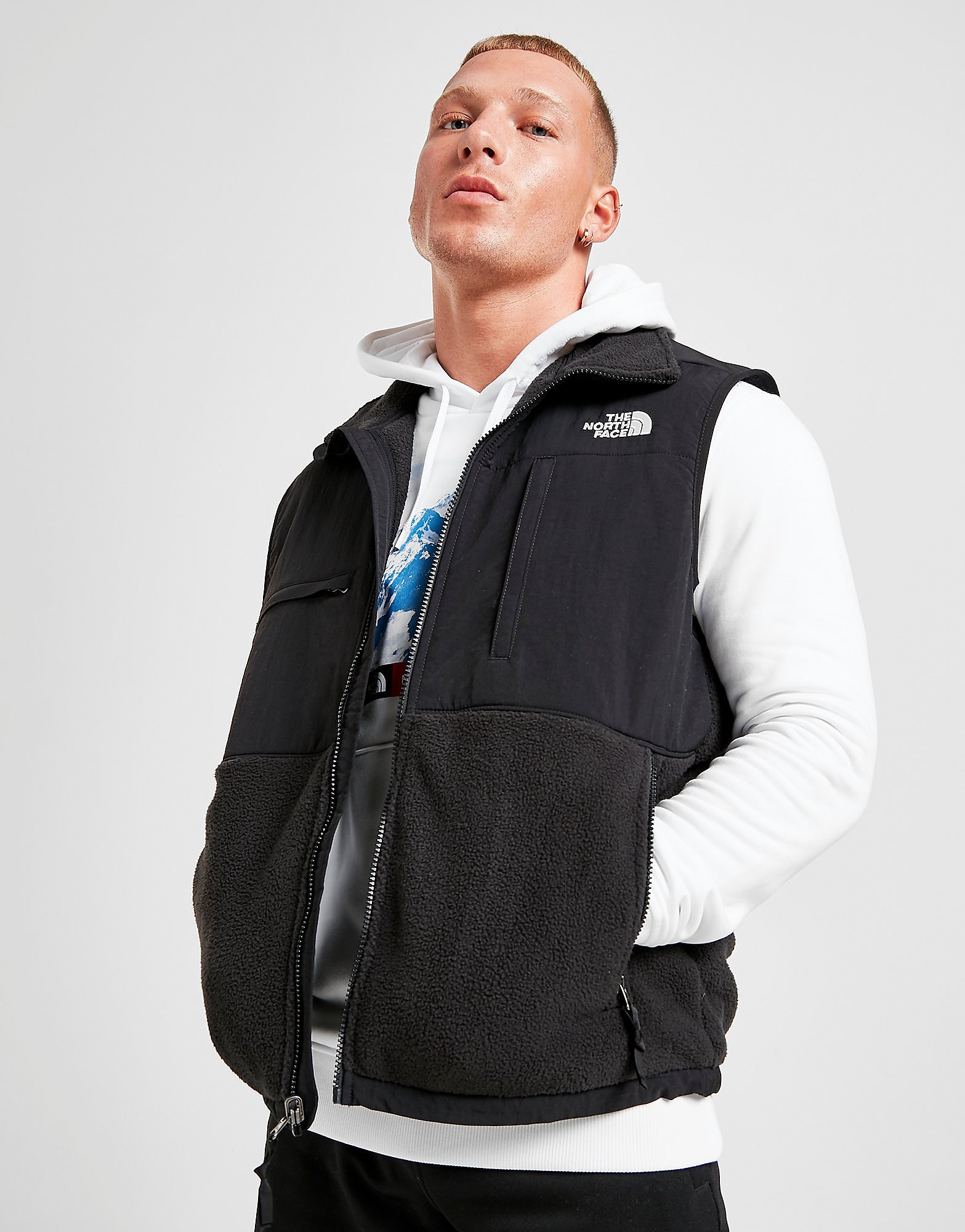 

The North Face Denali Fleece Vest Jacket - Black - Mens, Black