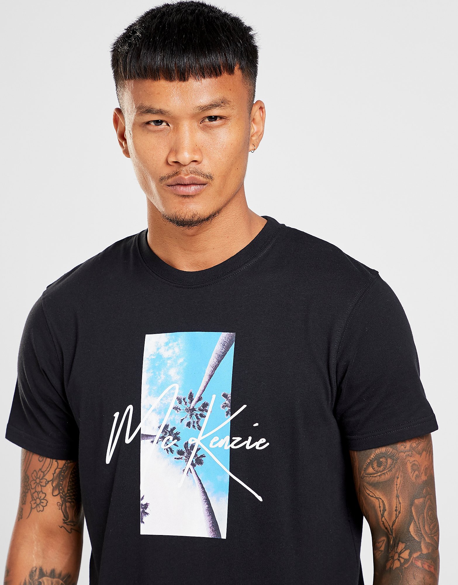 McKenzie T-shirt Valdi Homme - Noir, Noir
