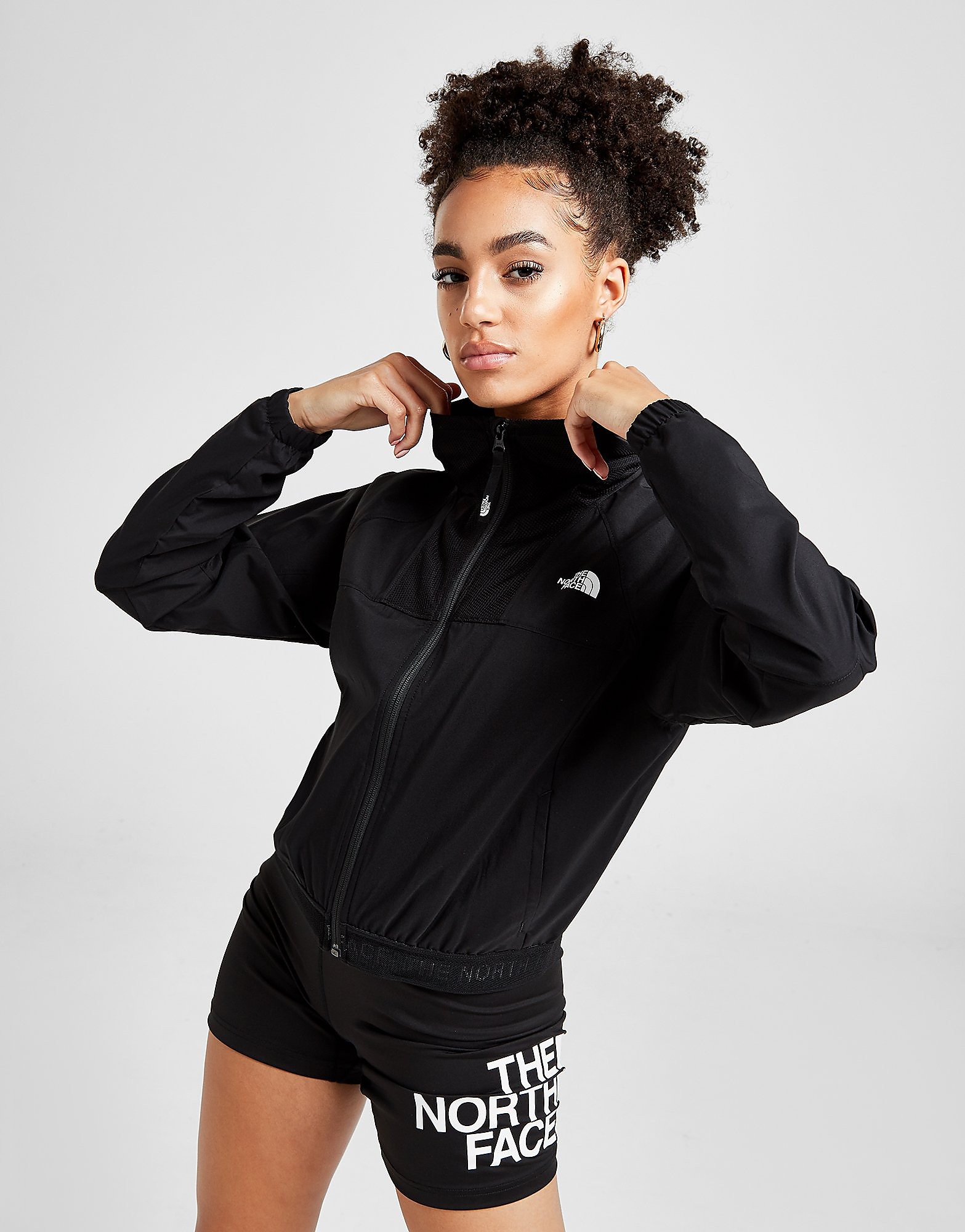 

The North Face Train N Logo Wind Jacket - Black, Black