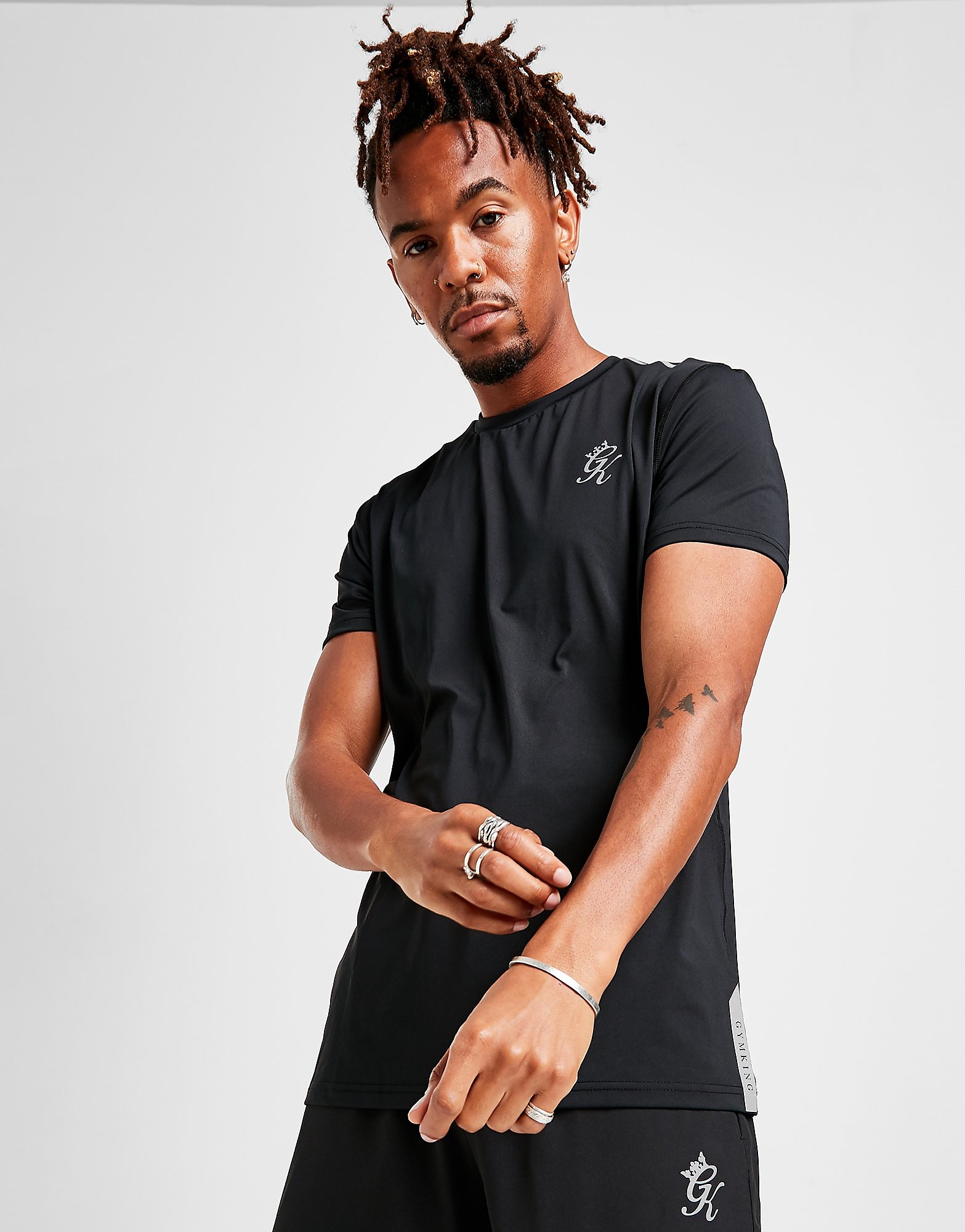 

Gym King Poly Training T-Shirt - Only at JD - Black - Mens, Black