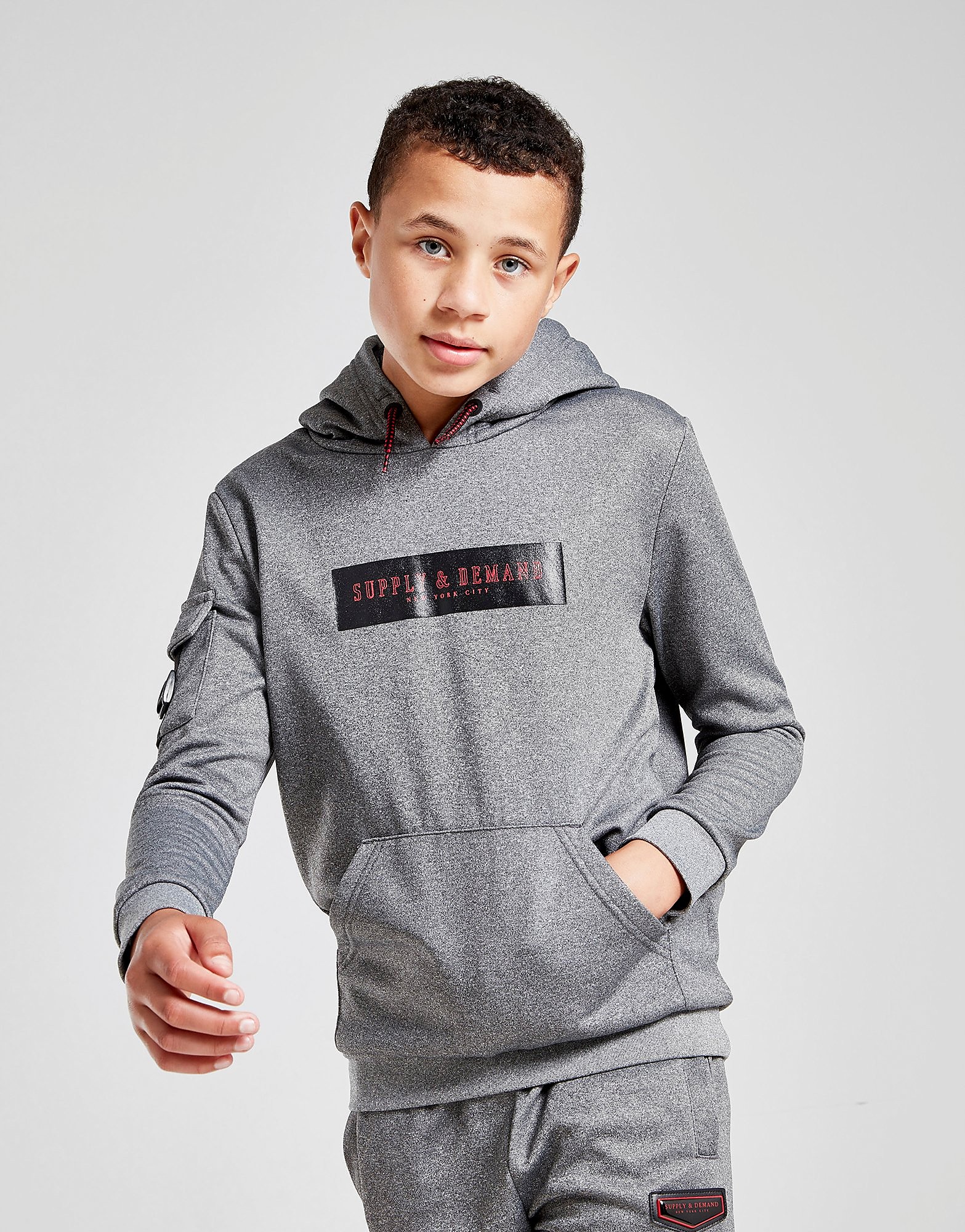 Supply & Demand Sweat à capuche Venom Junior - Gris, Gris