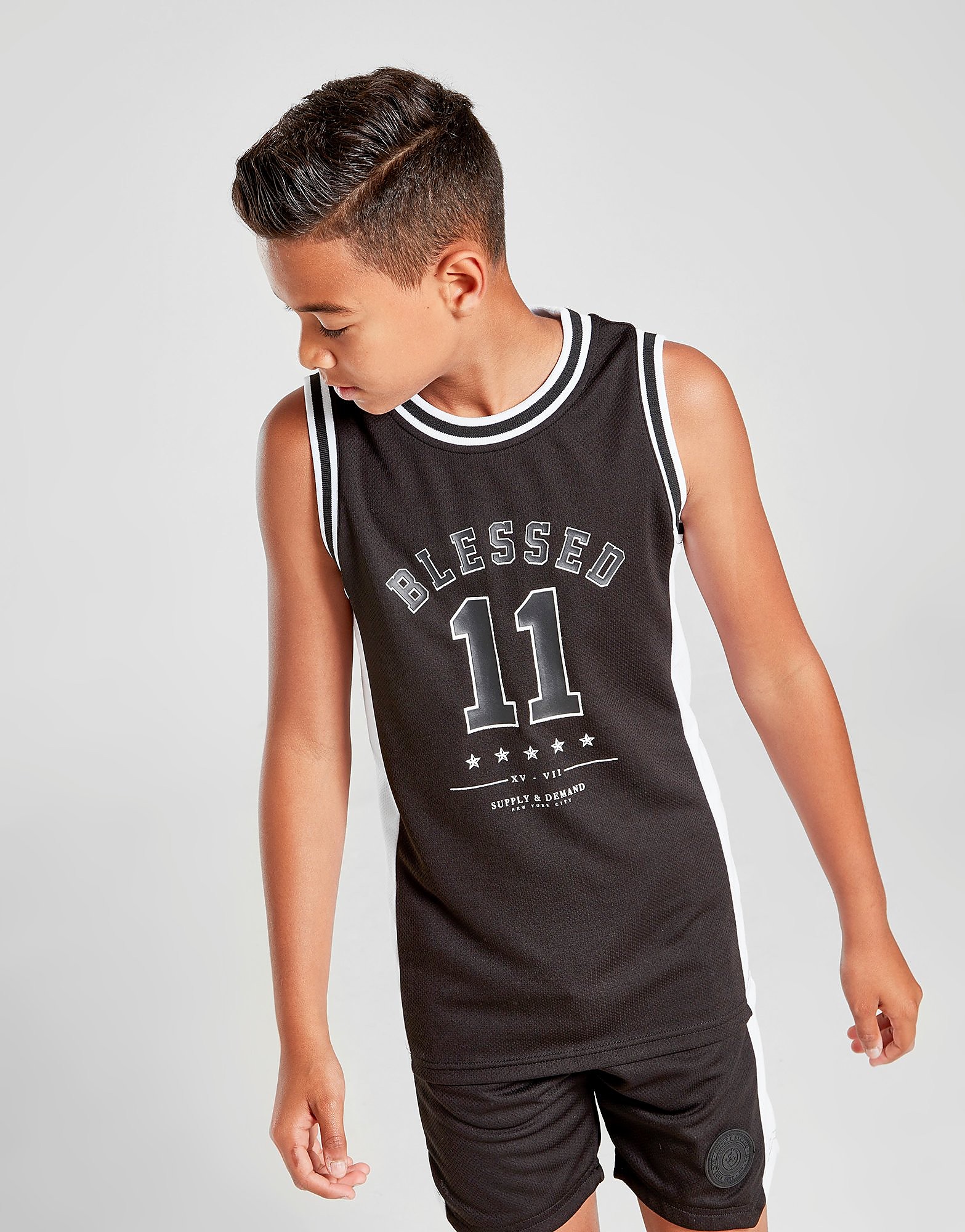 Supply & Demand Gilet Nautical Basketball Junior - Noir, Noir