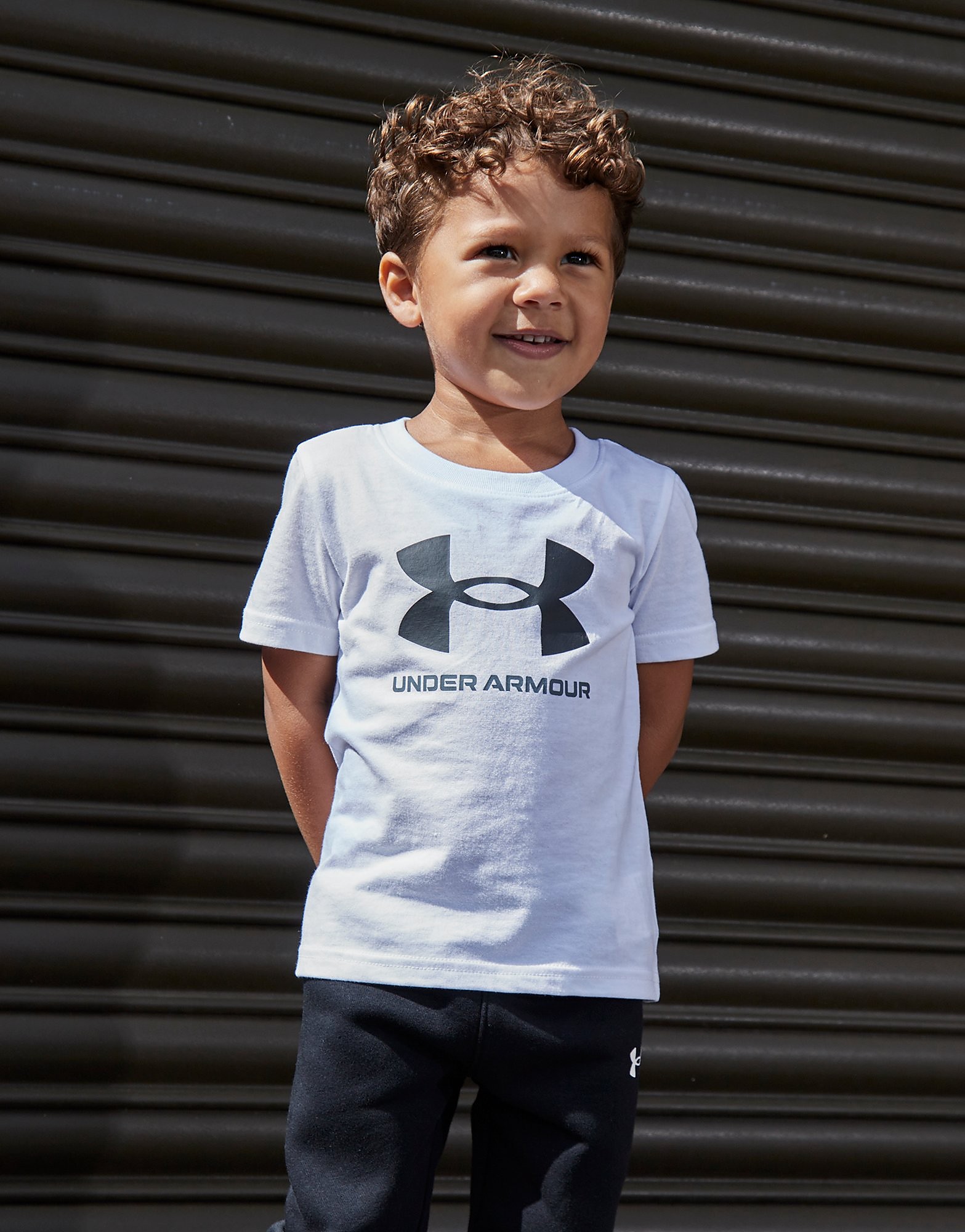 

Under Armour Stack Logo T-Shirt Infant - Only at JD - White - Kids, White