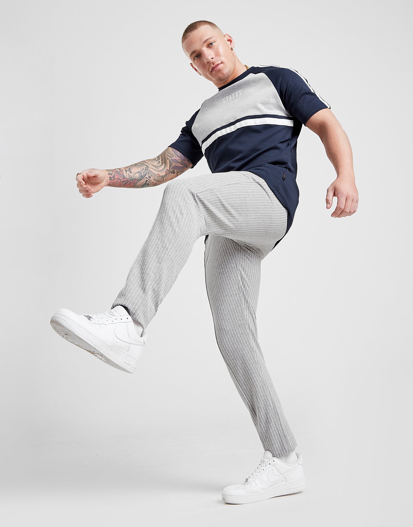 

Status Fairfax Track Pants - Grey - Mens, Grey