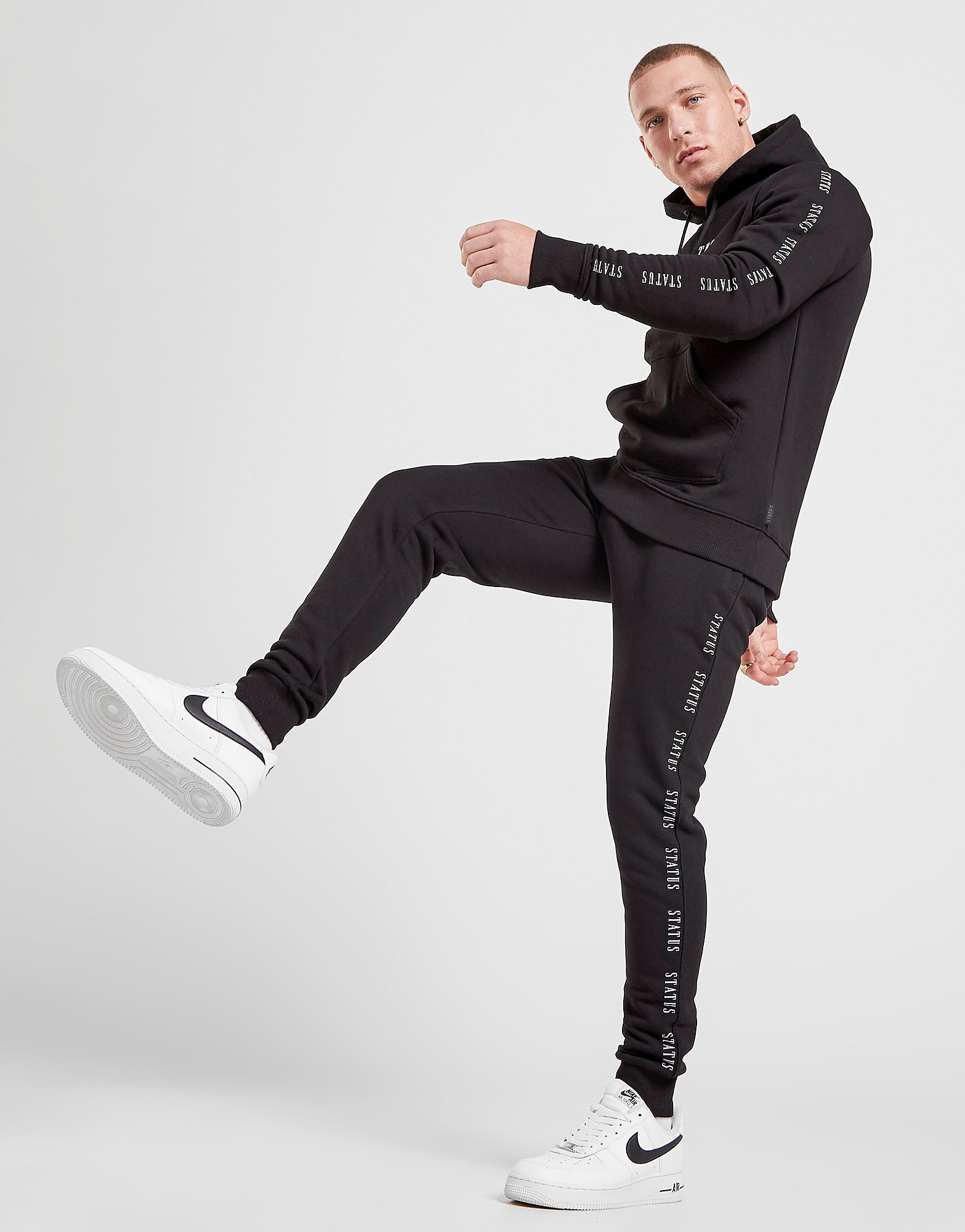 

Status Vale Tracksuit - Black - Mens, Black