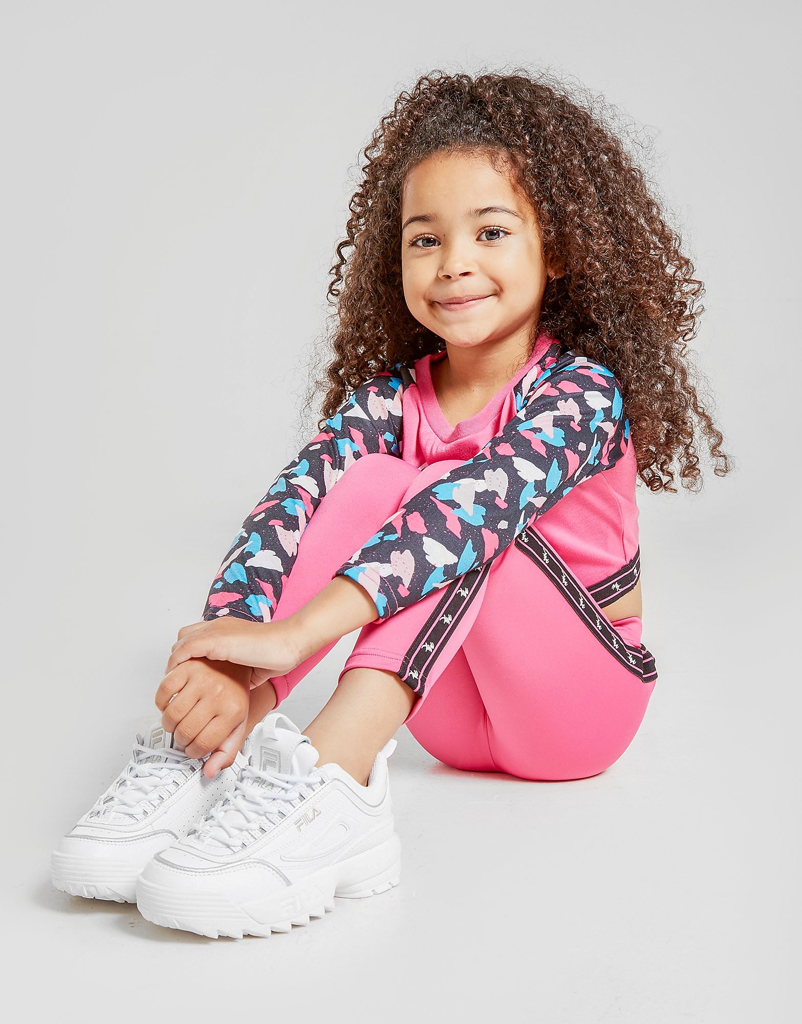 

McKenzie Girls' Pametto Leggings Children - Pink/Black - Kids, Pink/Black
