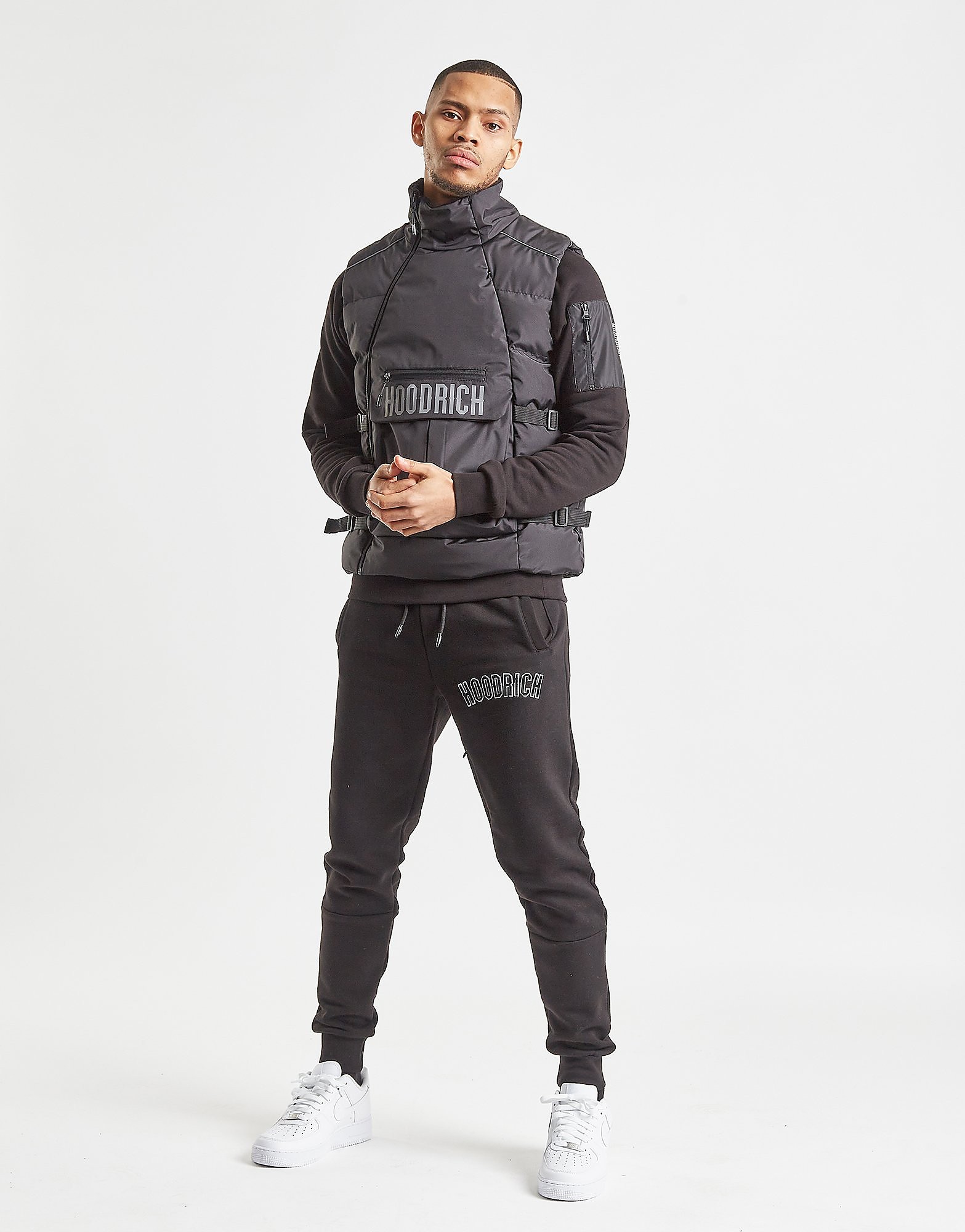Hoodrich OG Astro Gilet - Only at JD - Black - Mens, Black