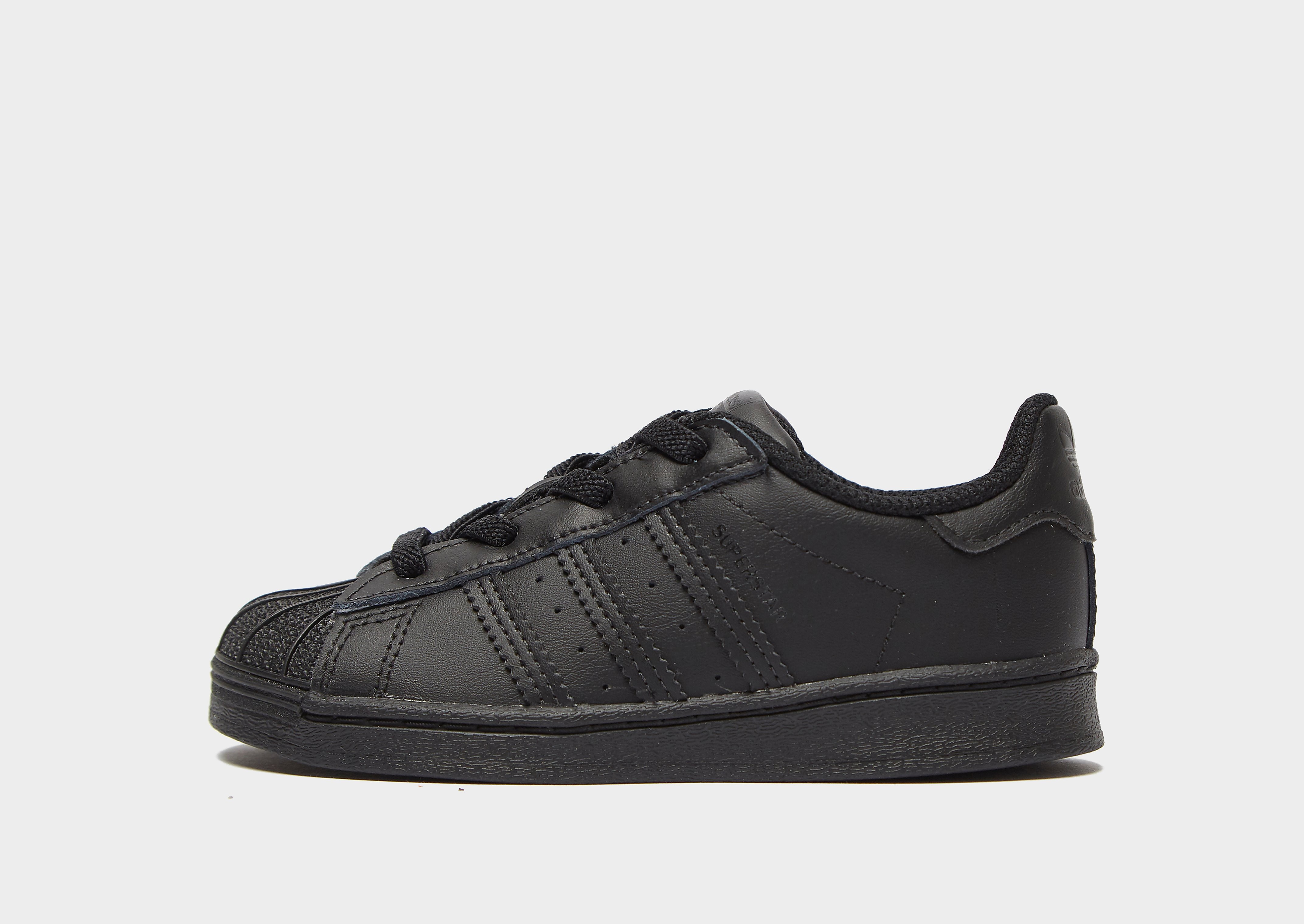 

adidas Originals SUPERSTAR - Core Black / Core Black / Core Black - Kids, Core Black / Core Black / Core Black