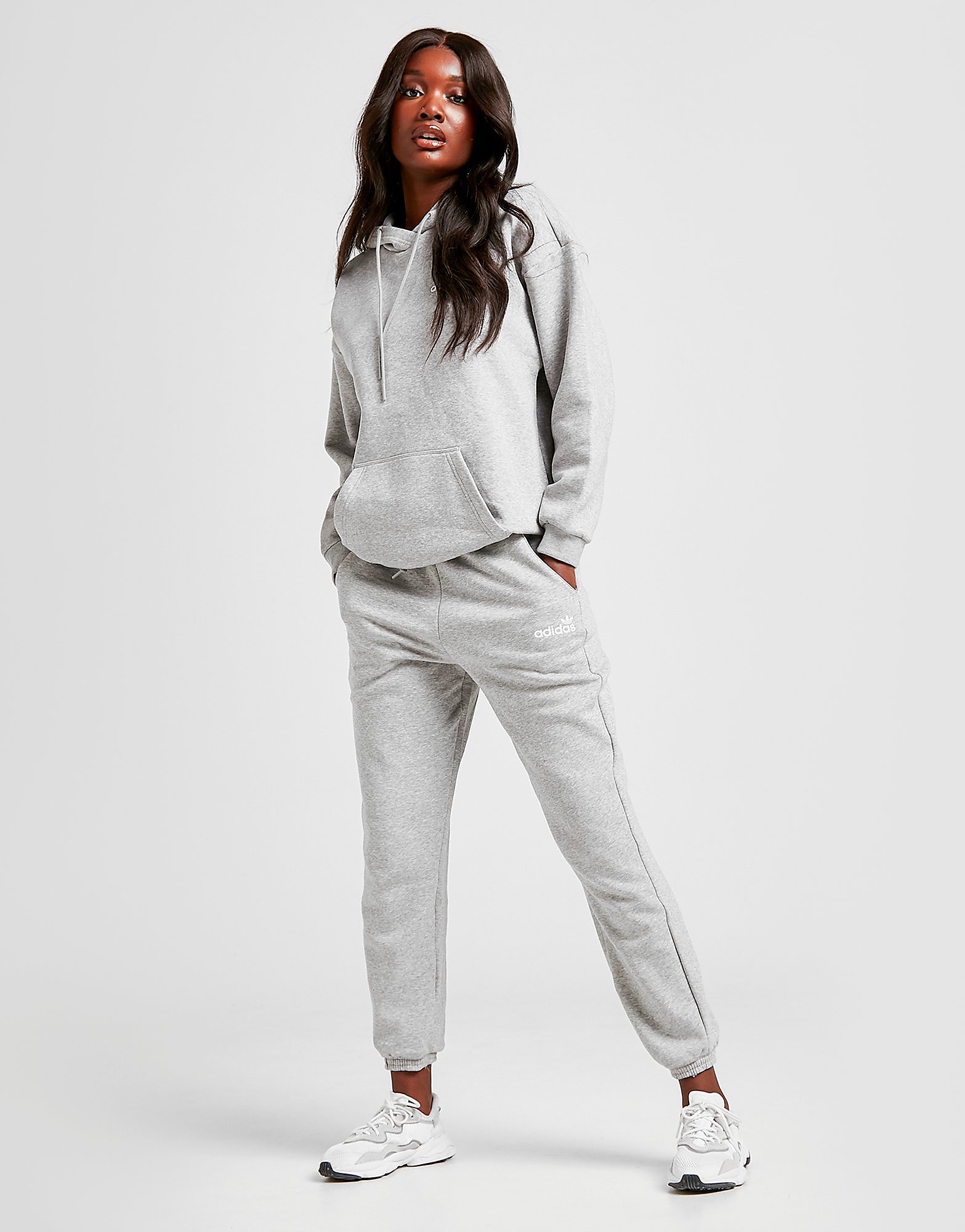 

adidas Originals Linear Fleece Joggers - Only at JD - Grey - Womens, Grey