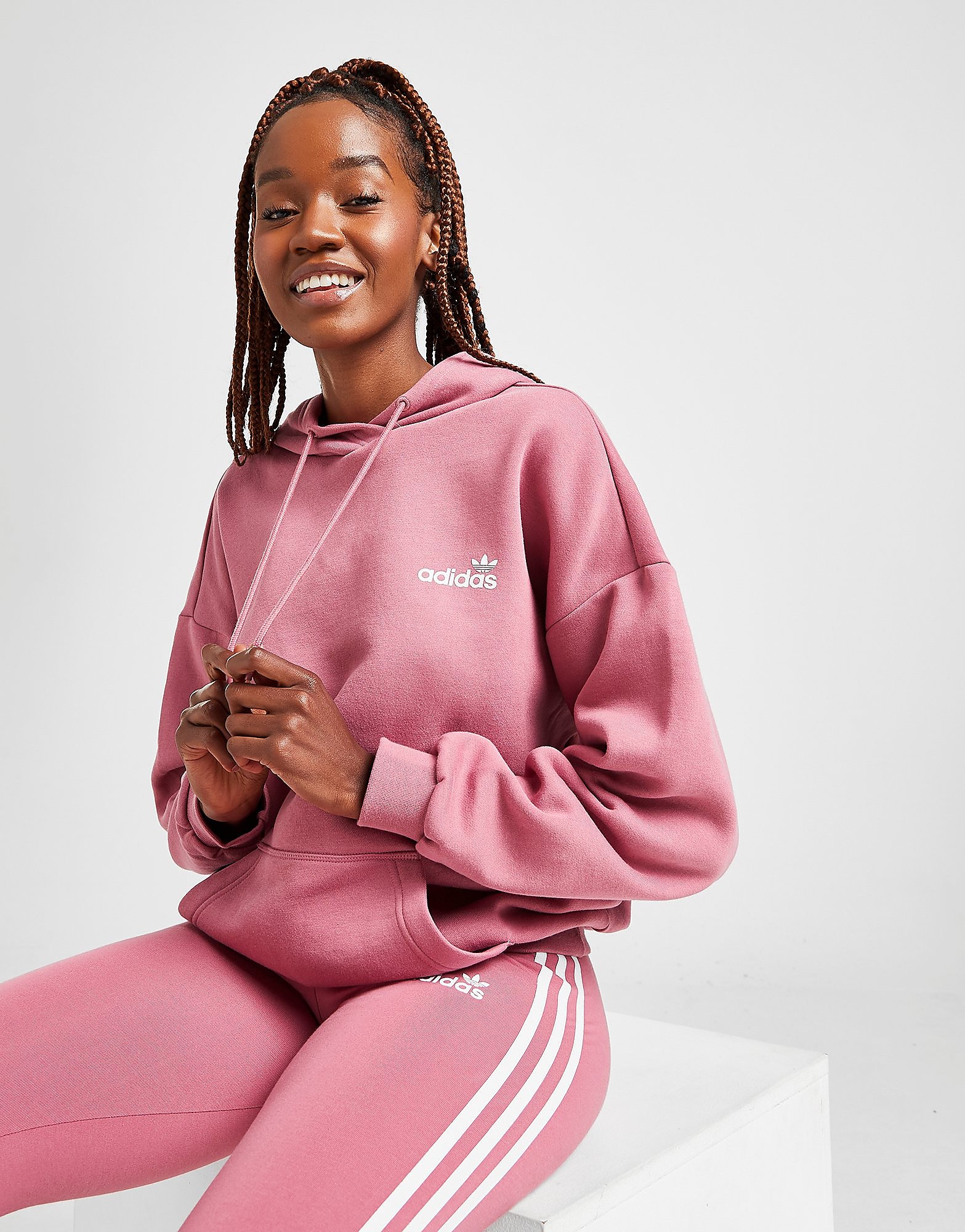 Adidas originals linear cheap fleece hoodie